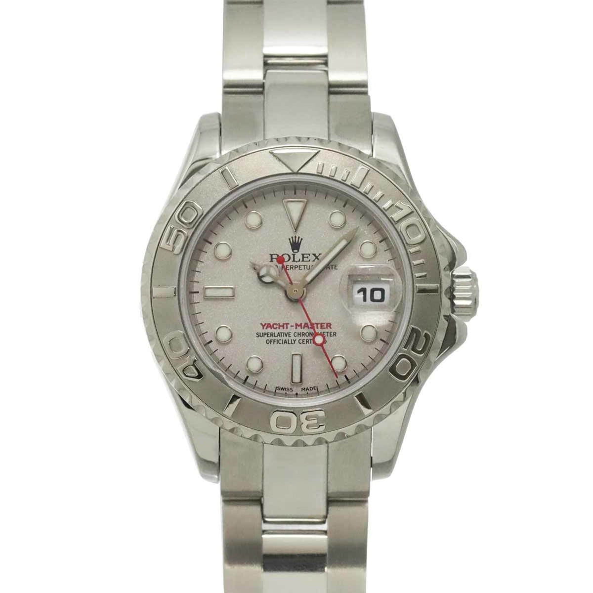 Rolex Yachtmaster Rolesium 169622 Silber Zifferblatt 29 mm Uhr