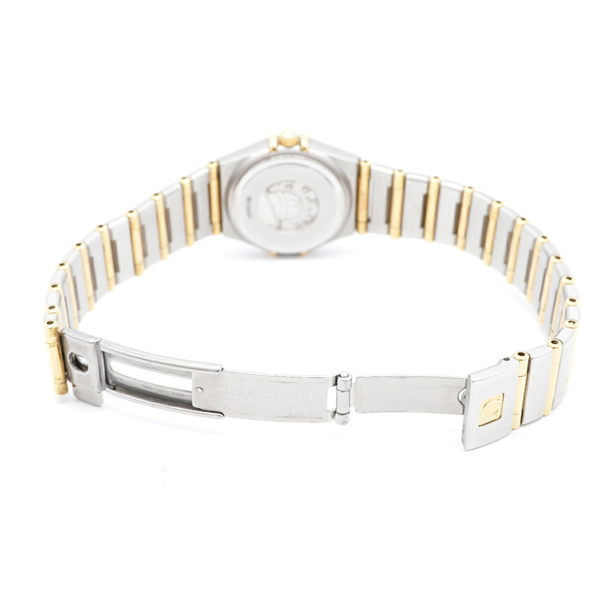 Omega Constellation Mini Diamond Bezel 12P 1267.75 White Dial 22mm Watch