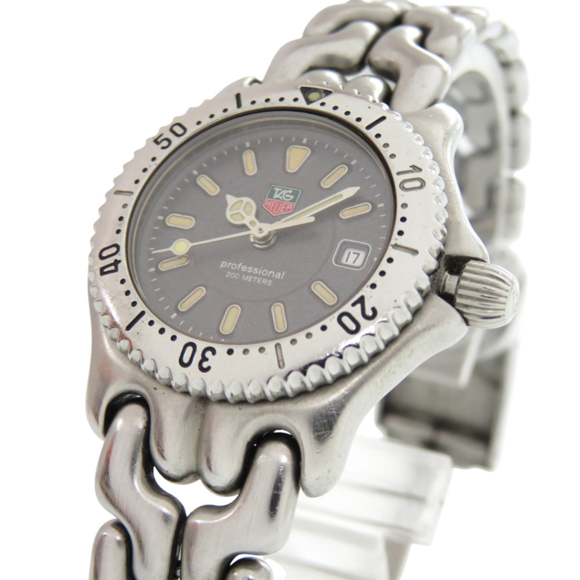 TAG Heuer Cell Date WG1313-2 roestvrijstalen grijs quartzhorloge 0667TAG HEUER