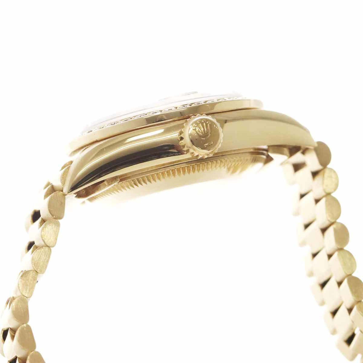 Rolex Datejust 69138G, goldenes Zifferblatt, 26 mm Uhr