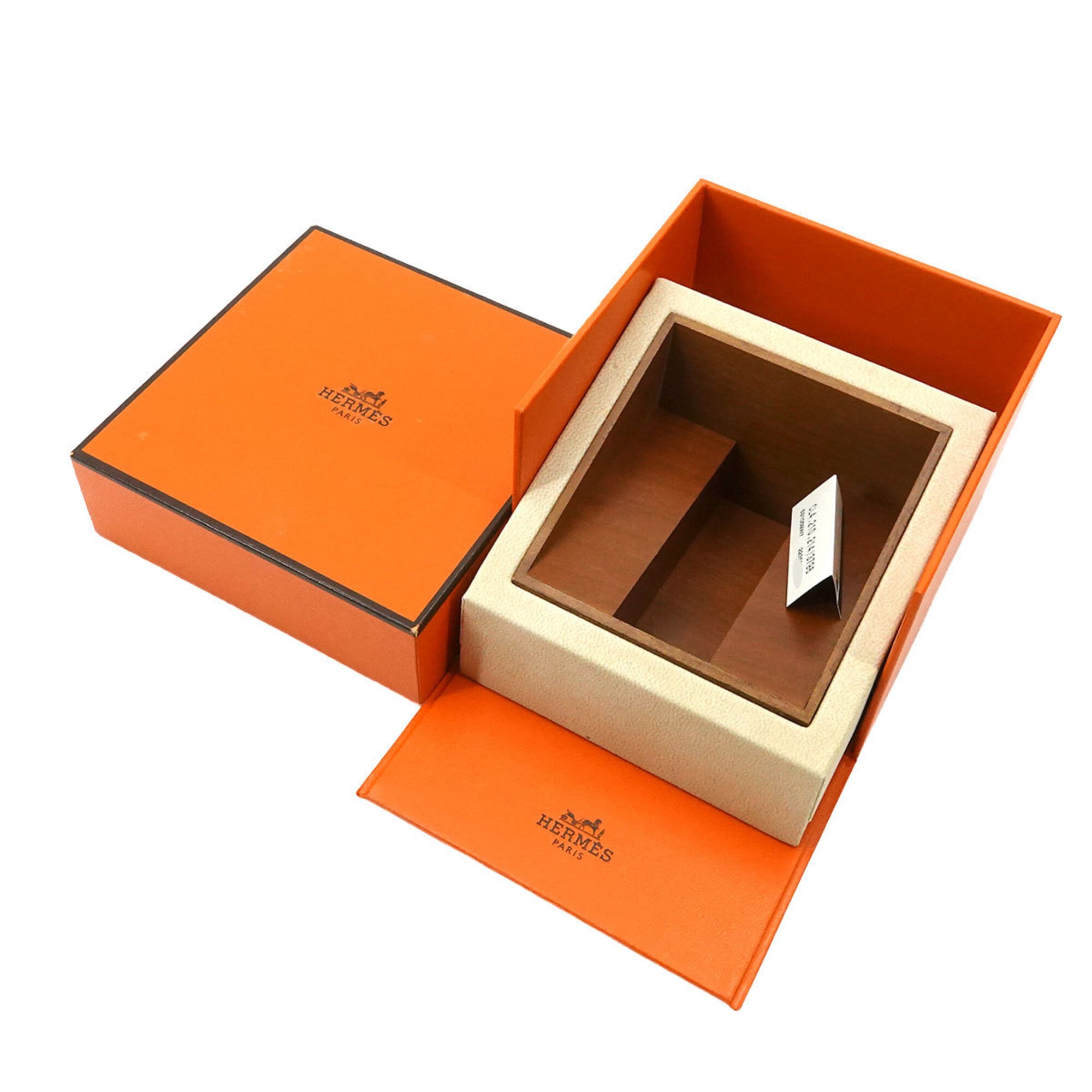 Hermes Clipper Nacre CL4 210 Wo Date Display Pink Shell Quartz