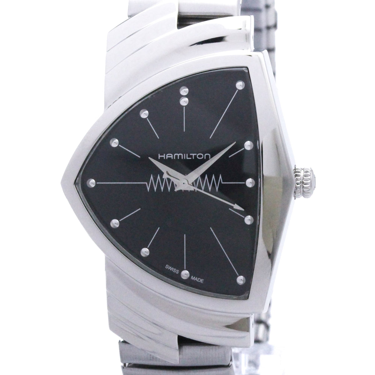 Montre Hamilton Ventura H244112 Noir avec cadran de 32 mm