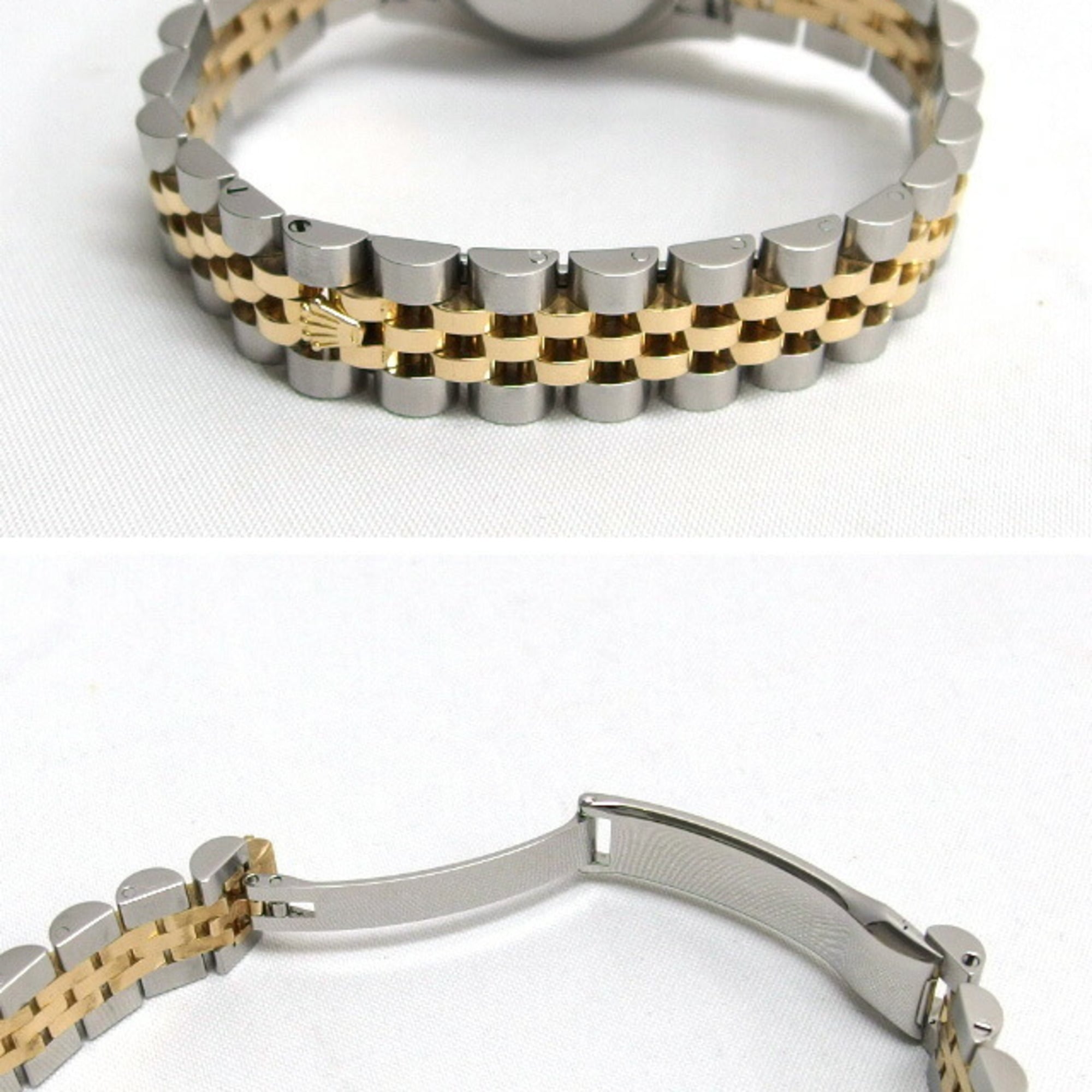 Rolex Datejust Damenuhr aus 18 Karat Gelbgold und Edelstahl 179173