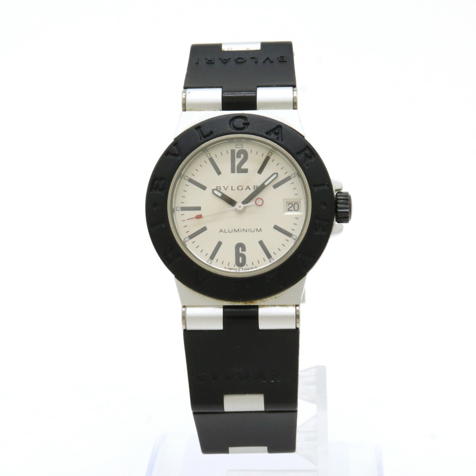 BVLGARI Bvlgari Arum 32mm Date Silver Dial Unisex Quartz Wristwatch AL32TA