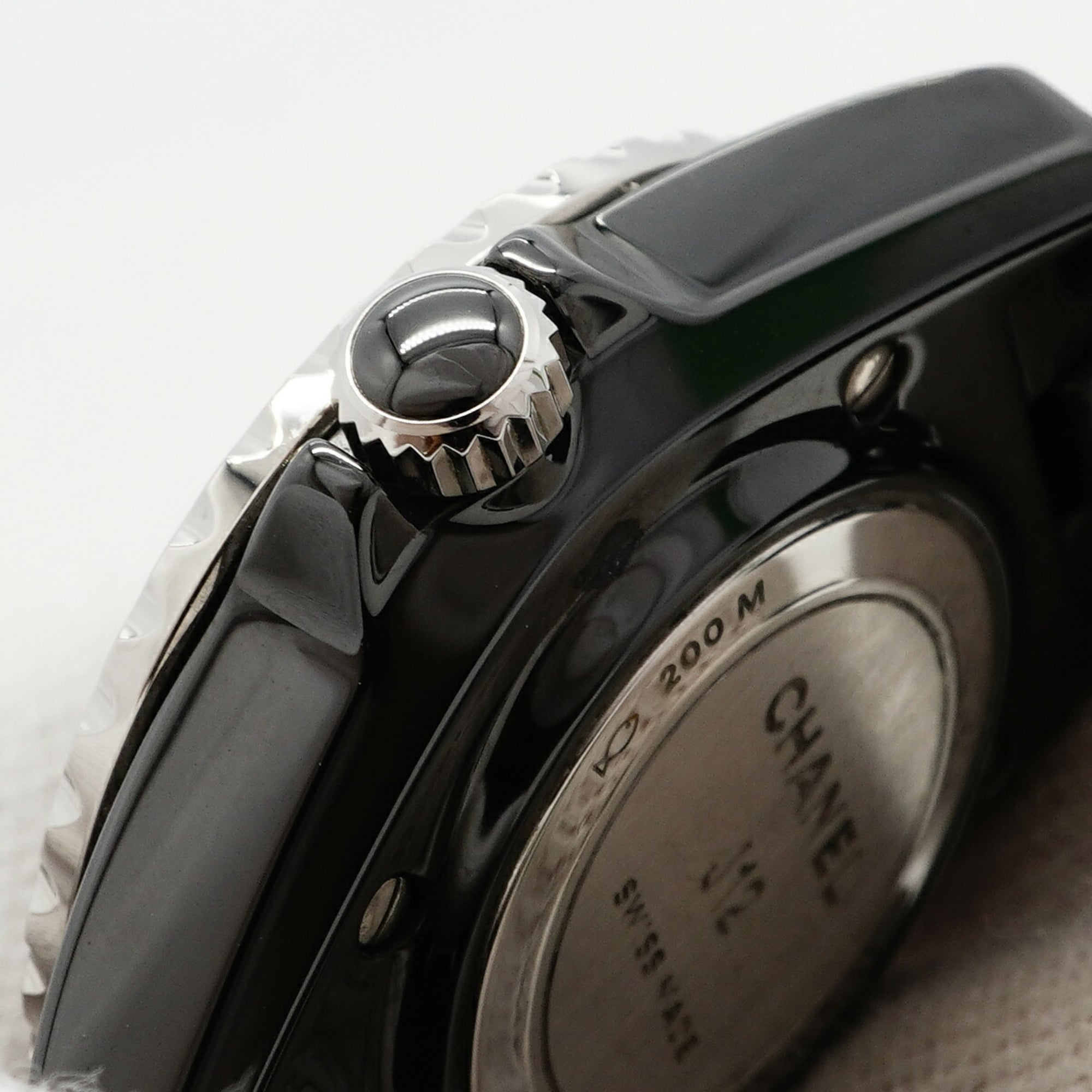 Chanel J12 Phantom H6346 Black Dial Women's Watch