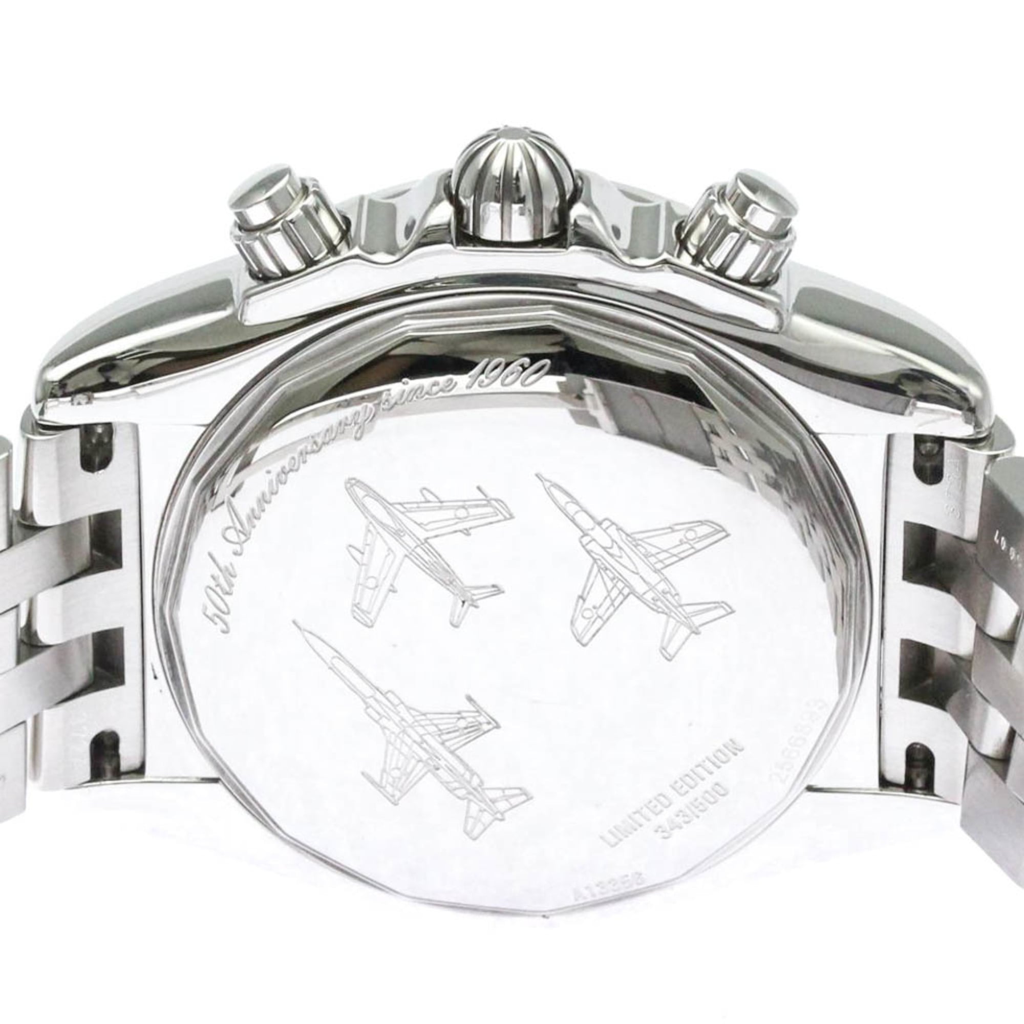 BREITLING Chronomat Evolution Blue Impulse herenhorloge A13356