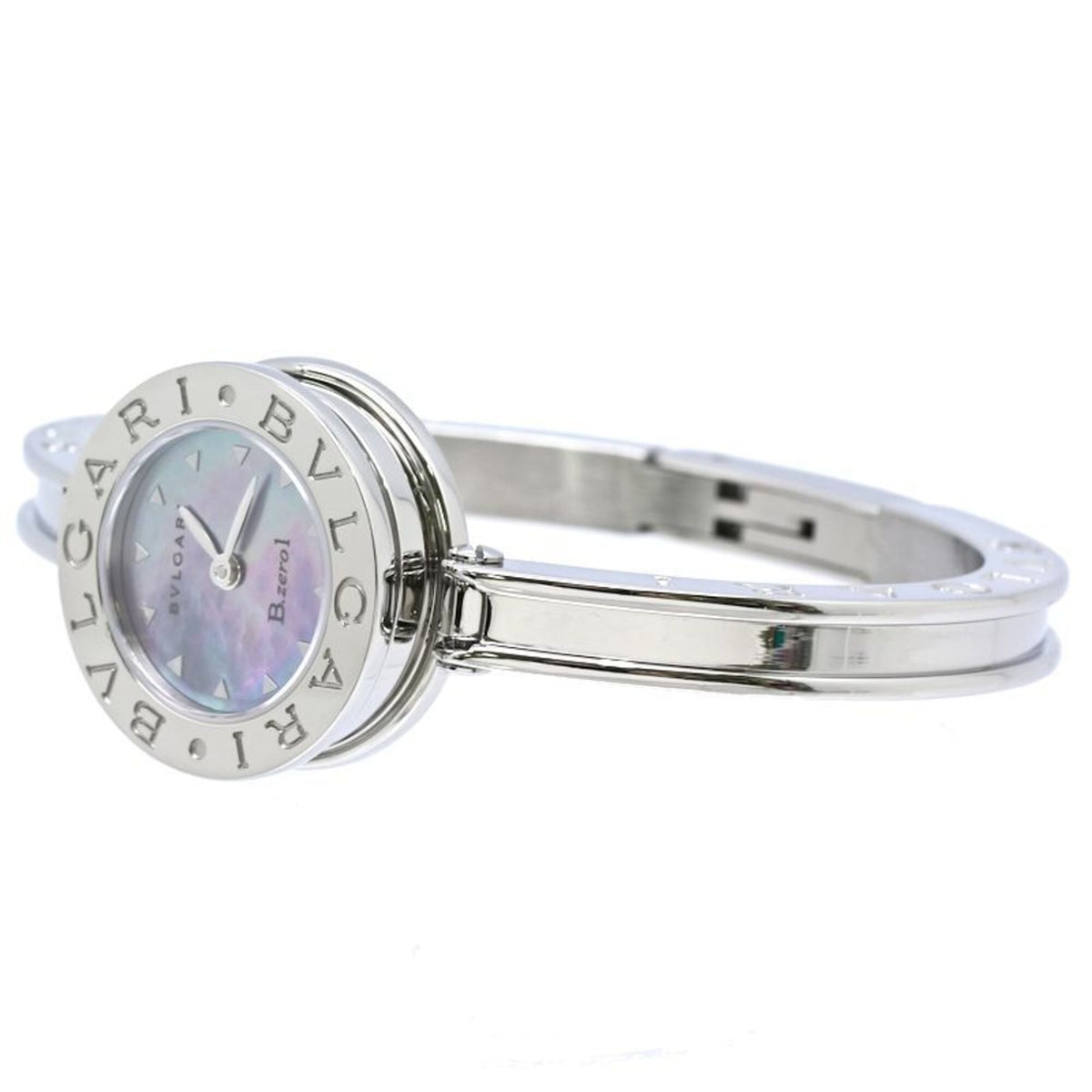 Bvlgari B.Zero1 BZ22C7SS BZ22C7SS BZ22S Purple Dial 22mm Watch
