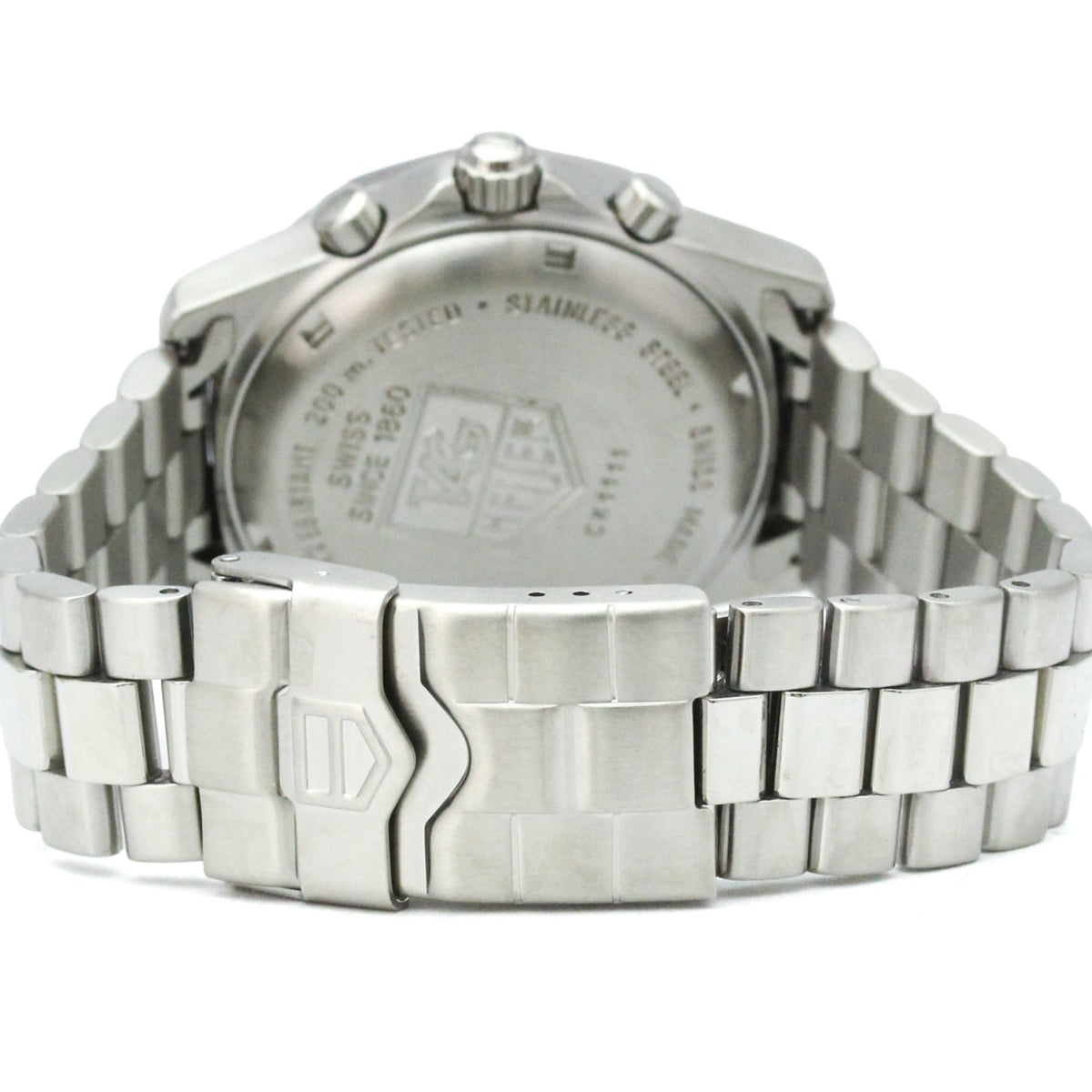 Montre TAG Heuer série 2000 CK1111 Blanc, cadran de 37 mm