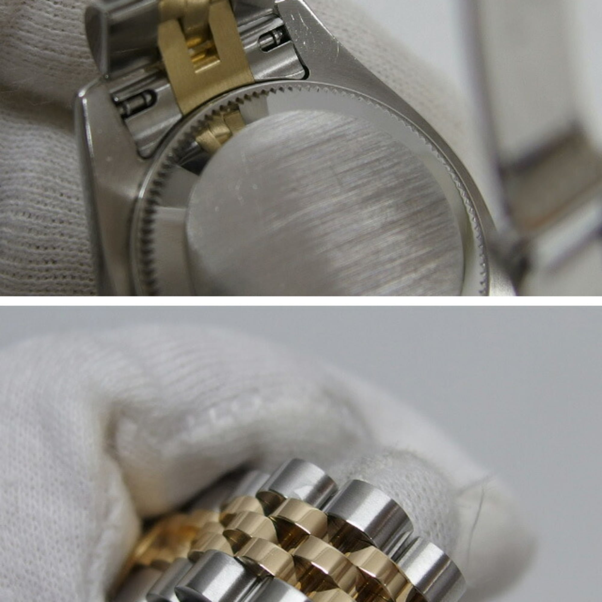 Rolex Datejust Damenuhr aus 18 Karat Gelbgold und Edelstahl 179173