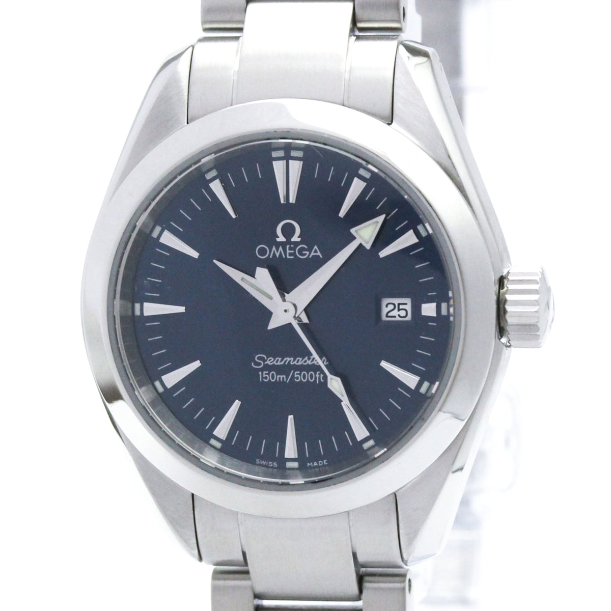 Omega Seamaster 2577.8 mit blauem Zifferblatt, 29 mm Uhr