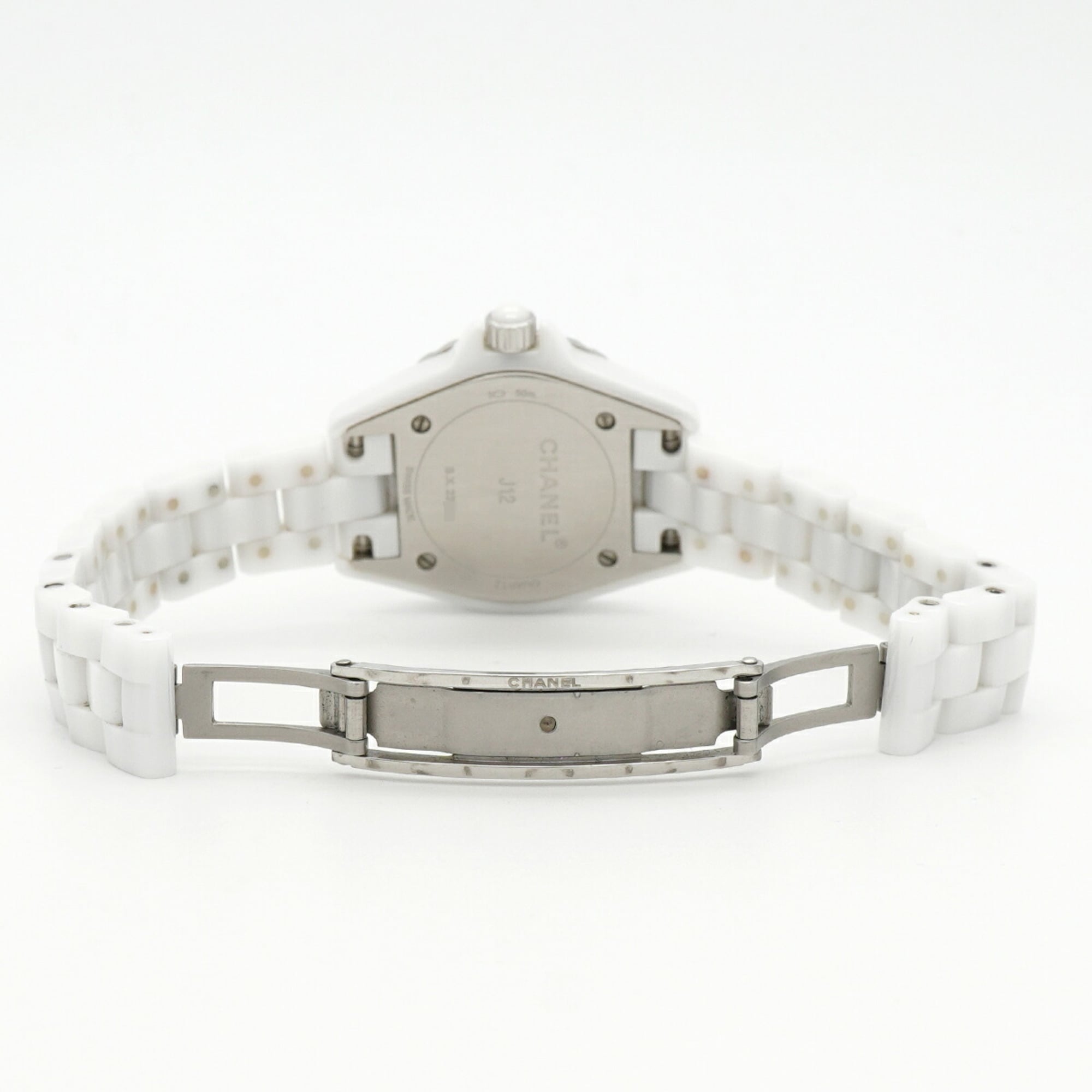 Chanel J12 H2570 Damenuhr Weiß Zifferblatt