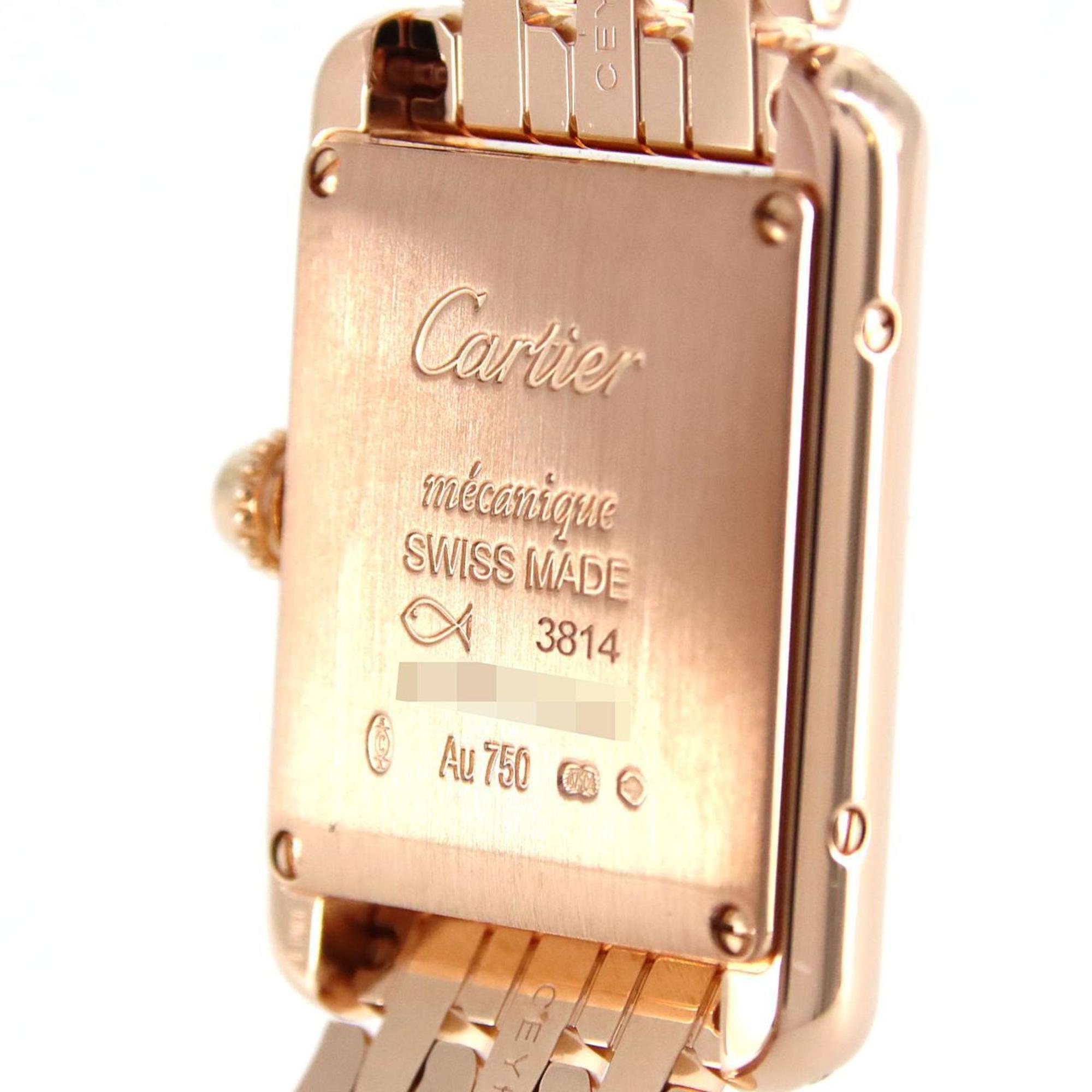 Cartier Tank Louis SM PG D WJTA0020 PG/RG polshorloge, handopwinding