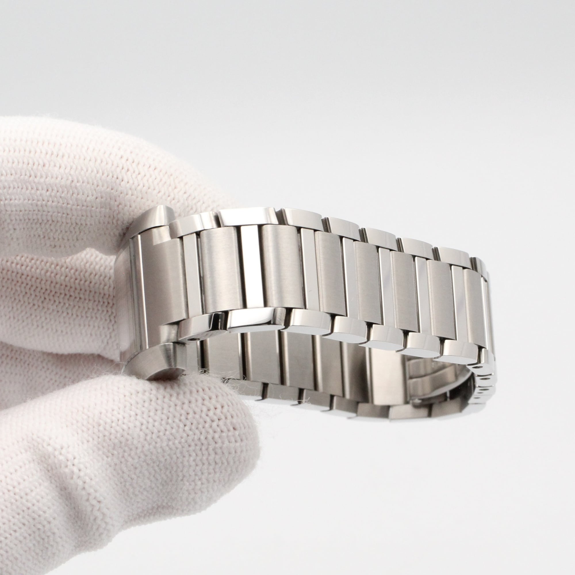Cartier Tank Francaise WST0065 Silver Dial 21mm Watch
