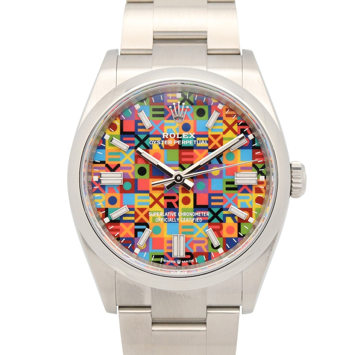 Rolex Oyster Perpetual 36 126000 Mehrfarbiges Zifferblatt 36 mm Uhr