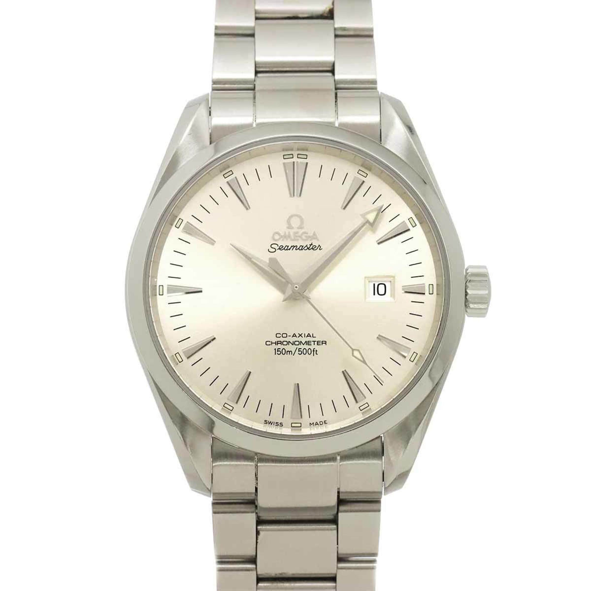 Omega Seamaster Aqua Terra Co-Axial 2502 20 Silver Dial 42mm Watch