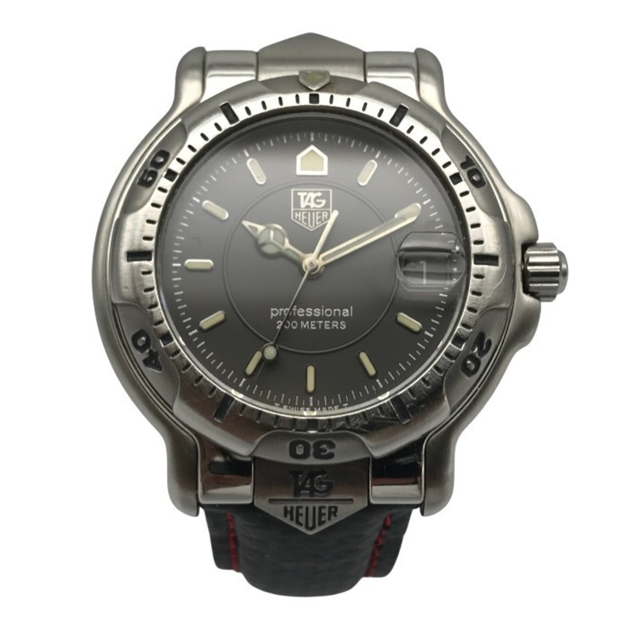 TAG Heuer 6000 WH1112 Grey Dial 40mm Watch