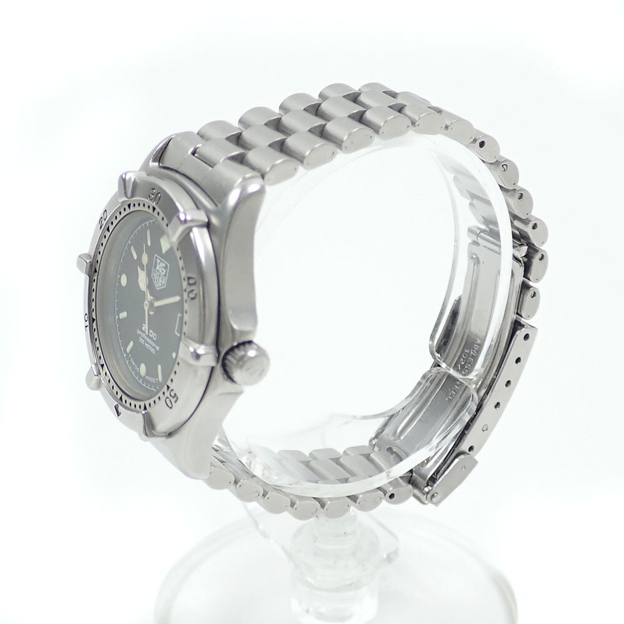 TAG Heuer Professional Boys' Quartz Stainless Steel 962.015 Battery-Powered 2000 Series Wo//.