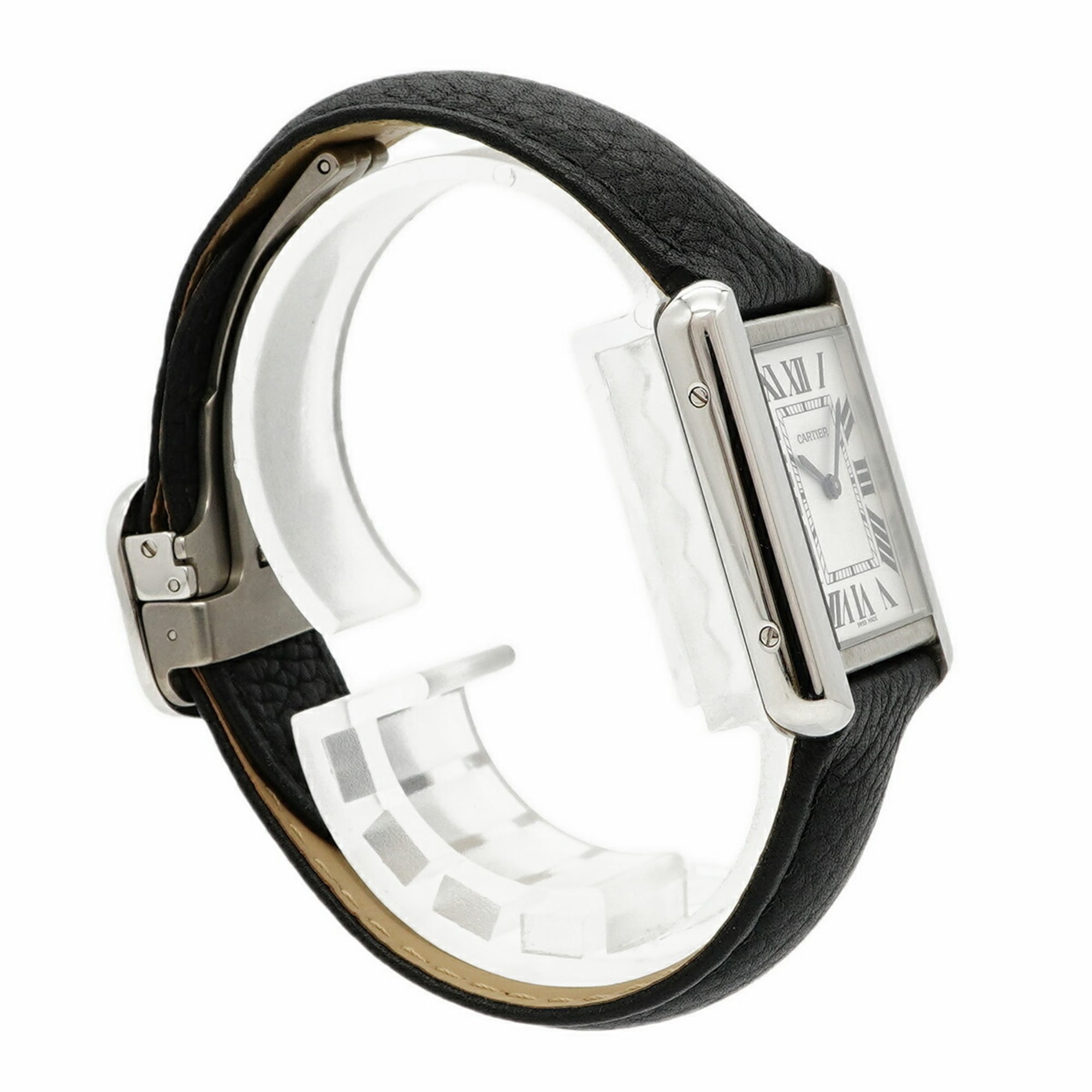 Cartier Tank solo WSTA0030 Silver Dial 24mm Watch