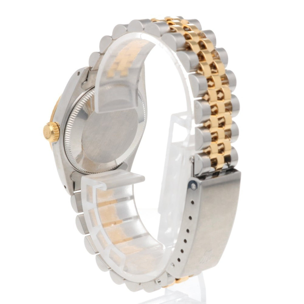 Rolex Datejust mit goldenem Zifferblatt, 31 mm Uhr