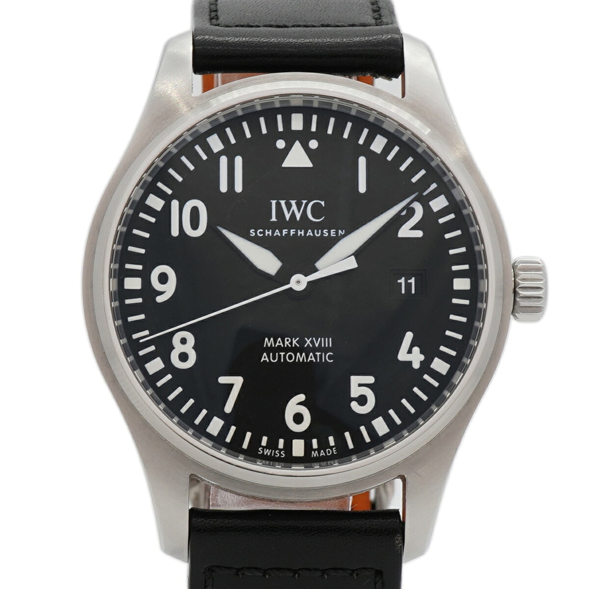 IWC Schaffhausen Pilot's Mark IW327009 Black Dial 40mm Watch