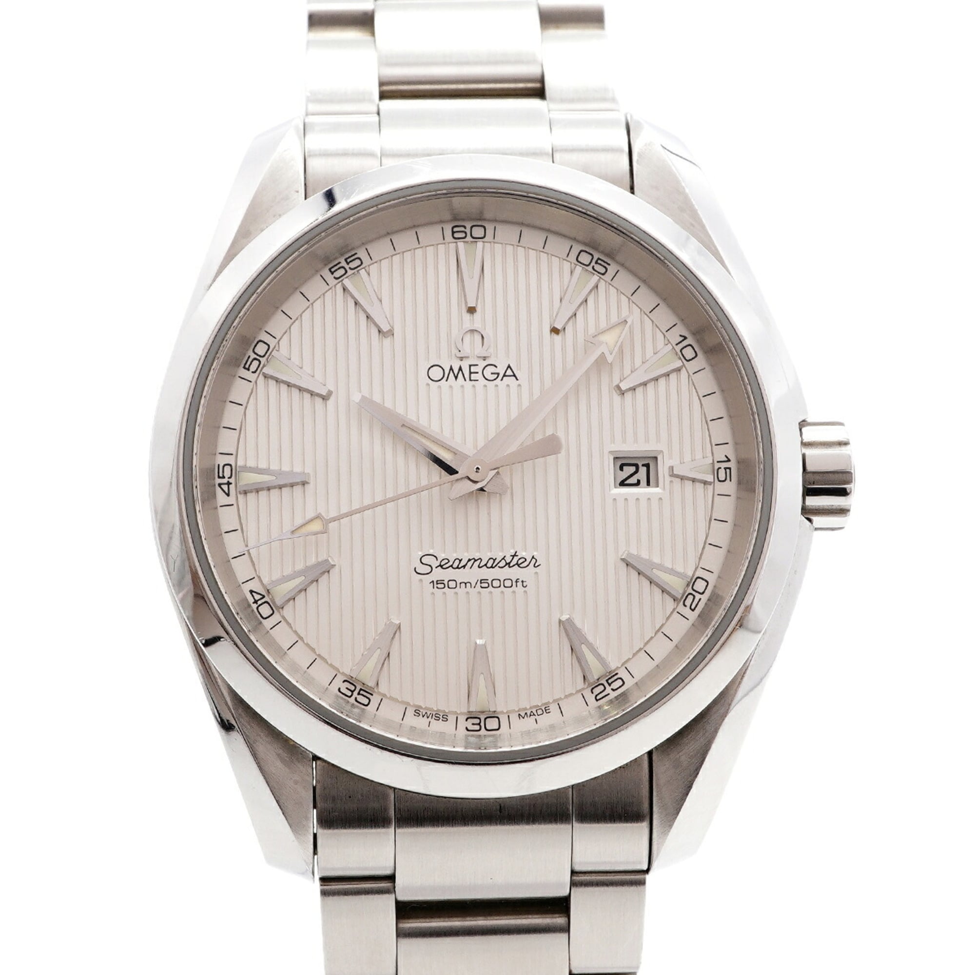 Montre Omega Seamaster Aqua Terra 231.10.39.61.02.001, cadran argenté, 38 mm