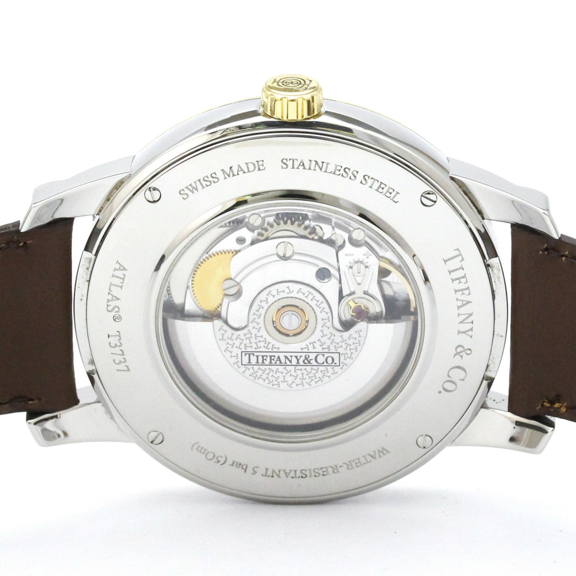 Tiffany Atlas Z1800.68.15A21A00A Silver Dial 42mm Watch