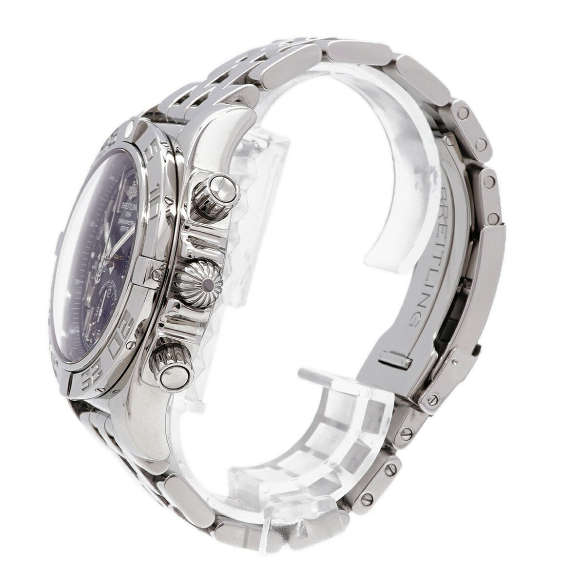 Breitling Chronomat AB0110 mit blauem Zifferblatt, 43 mm Uhr