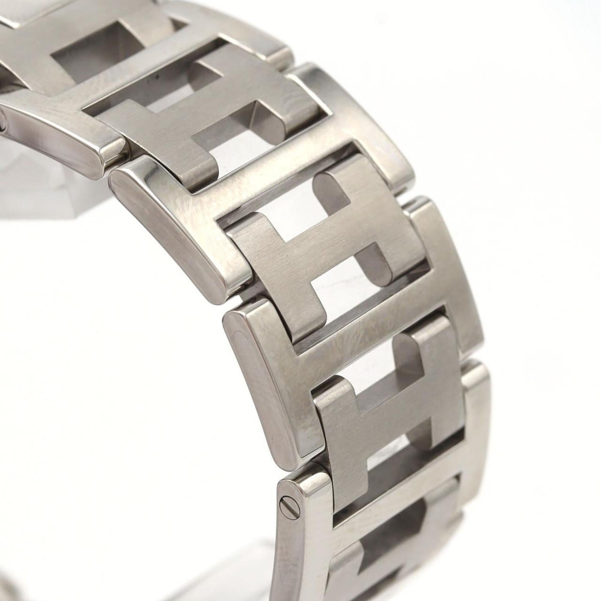 Hermes Clipper CL1.910 Black Dial 38mm Watch