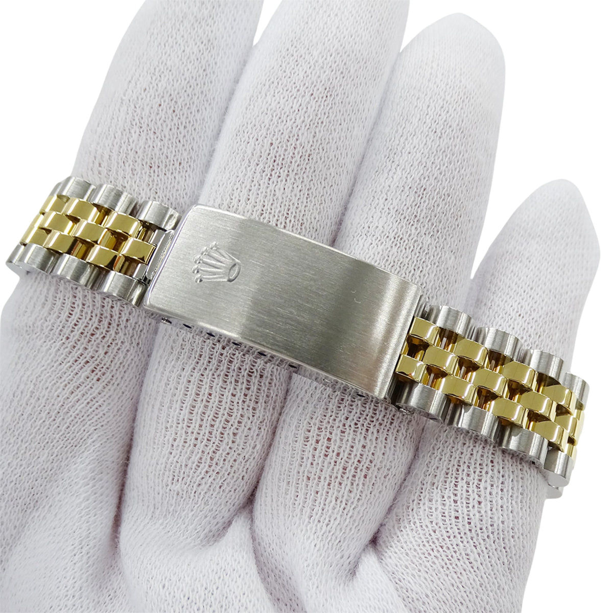 Rolex Datejust 68273 95, goldenes Zifferblatt, 30 mm Uhr