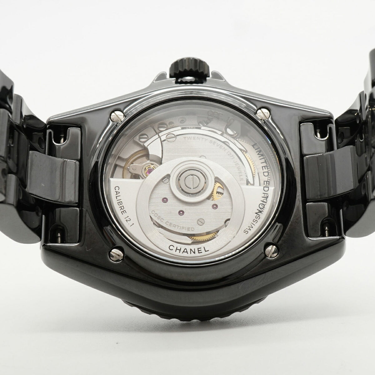 Chanel J12 Interstellar Caliber 12.1 H7989 Black Dial 38mm Watch