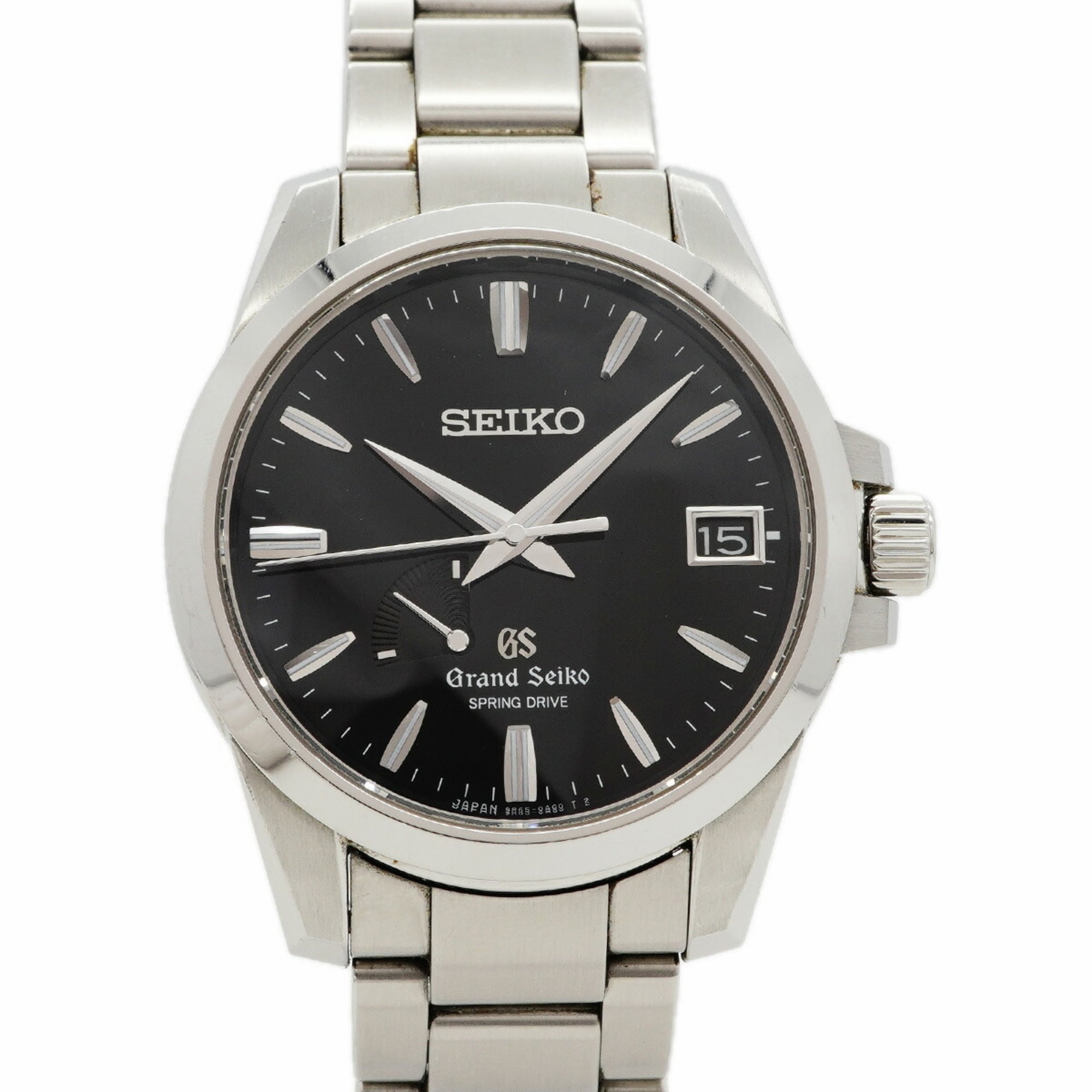 Seiko Grand SBGA027 9R65-0AG1 Black Dial Men's Watch