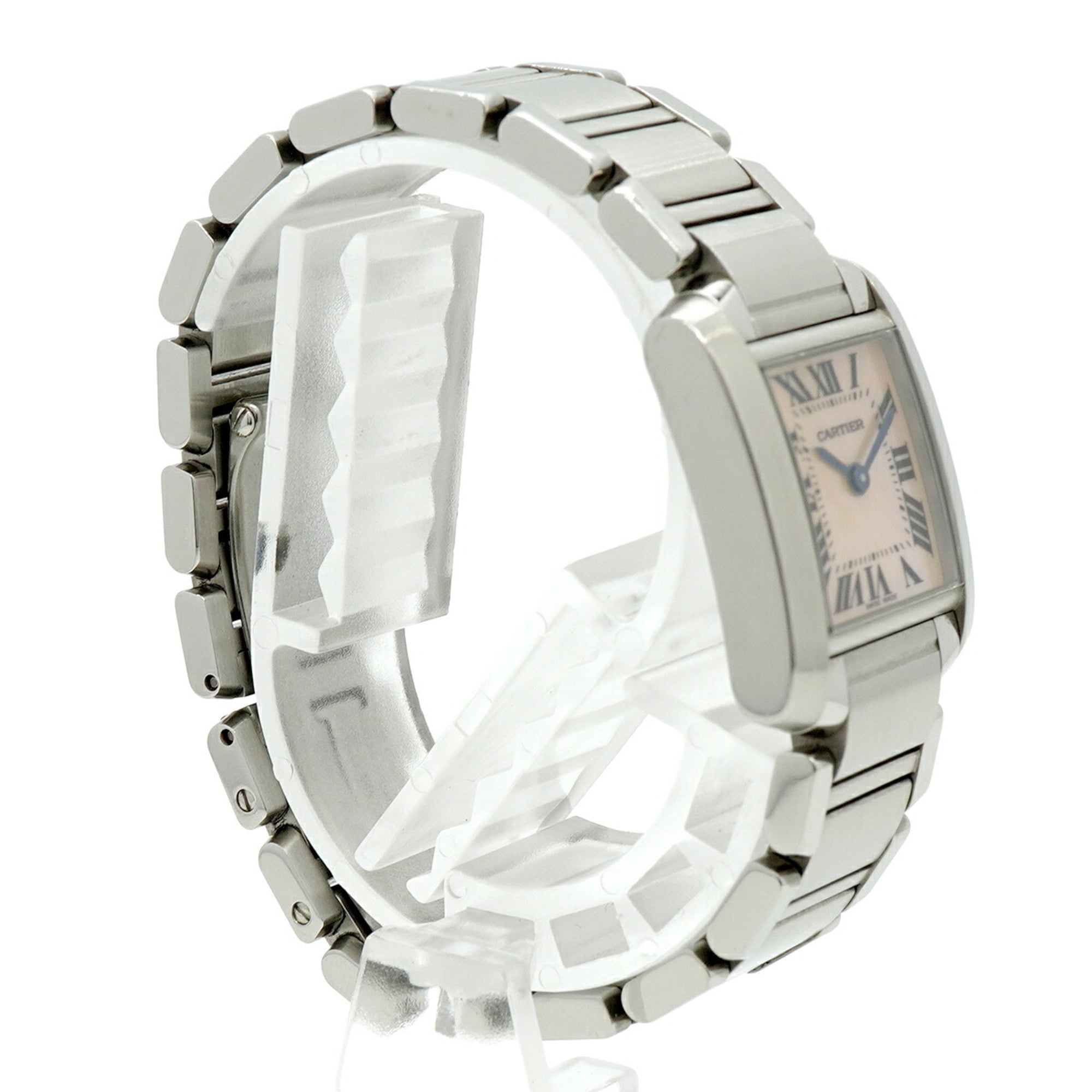 Cartier Tank W51028Q3 Pink Dial 20mm Watch