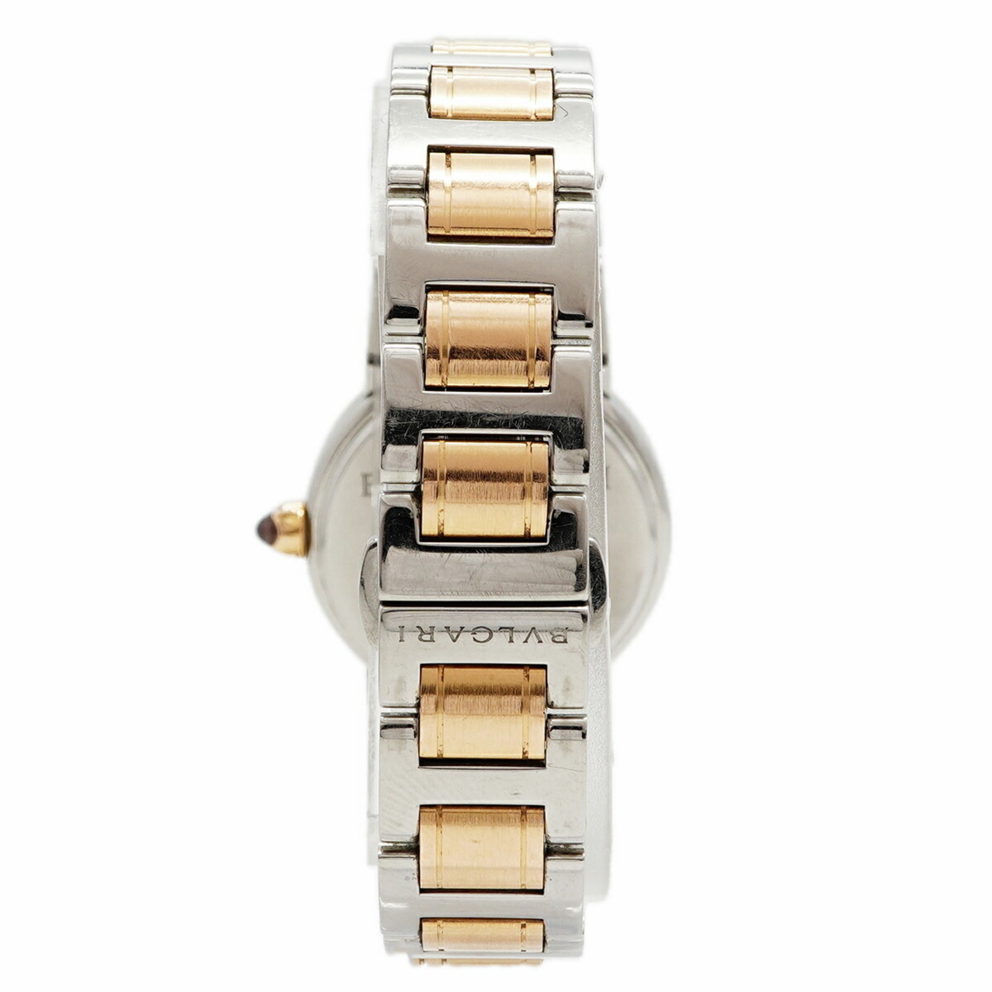 Bvlgari BBLP26SG Damenuhr Weiß Zifferblatt