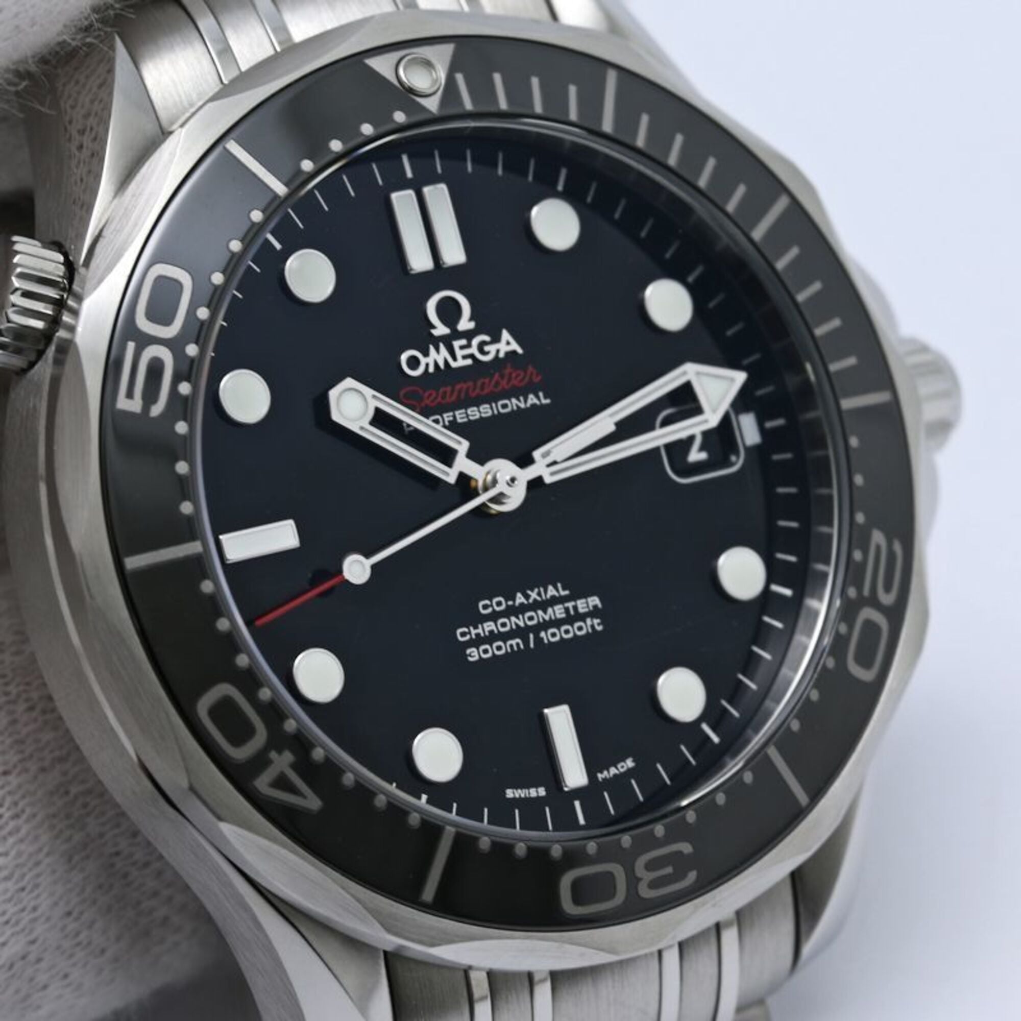 Omega Seamaster 212.30.41.20.01.003 Black Dial 41mm Watch