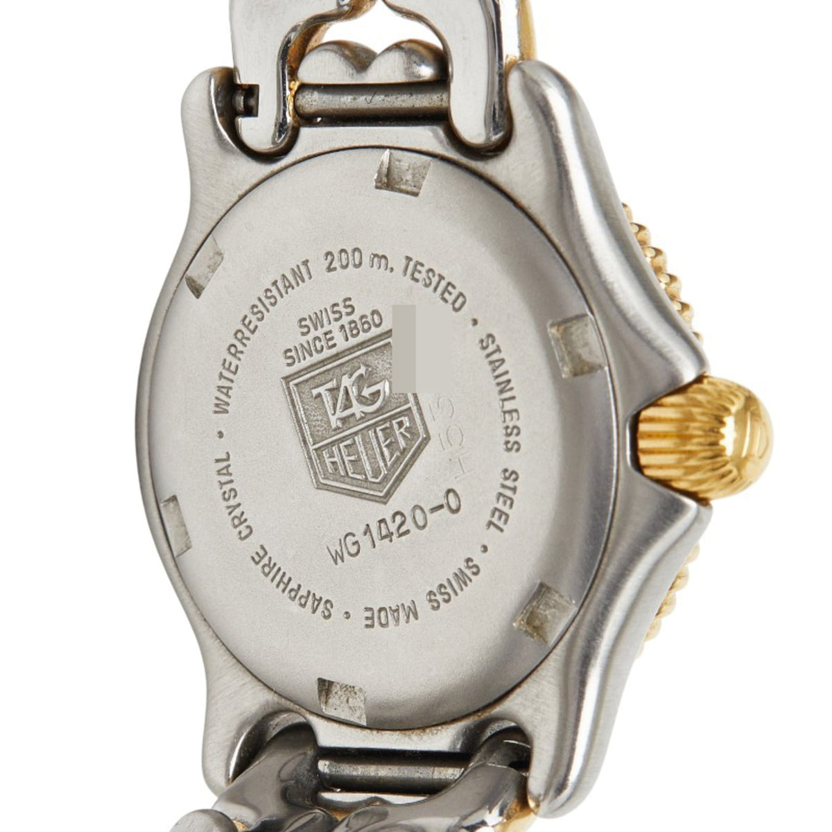 TAG Heuer Cell Professional WG1420-0 horloge met grijze wijzerplaat, 24 mm