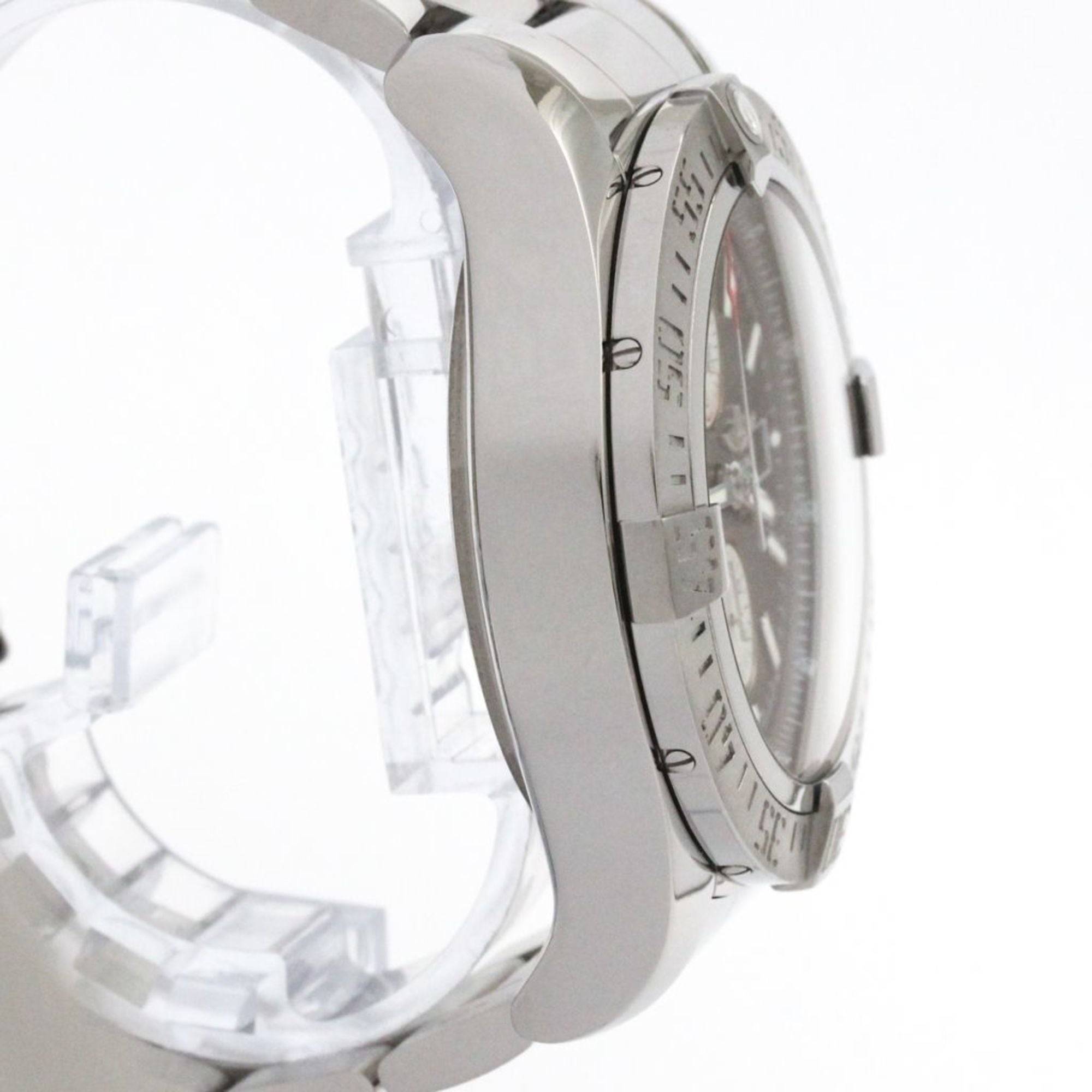 BREITLING Super Avenger ll Chronograph Steel Mens Watch A13371 Polished