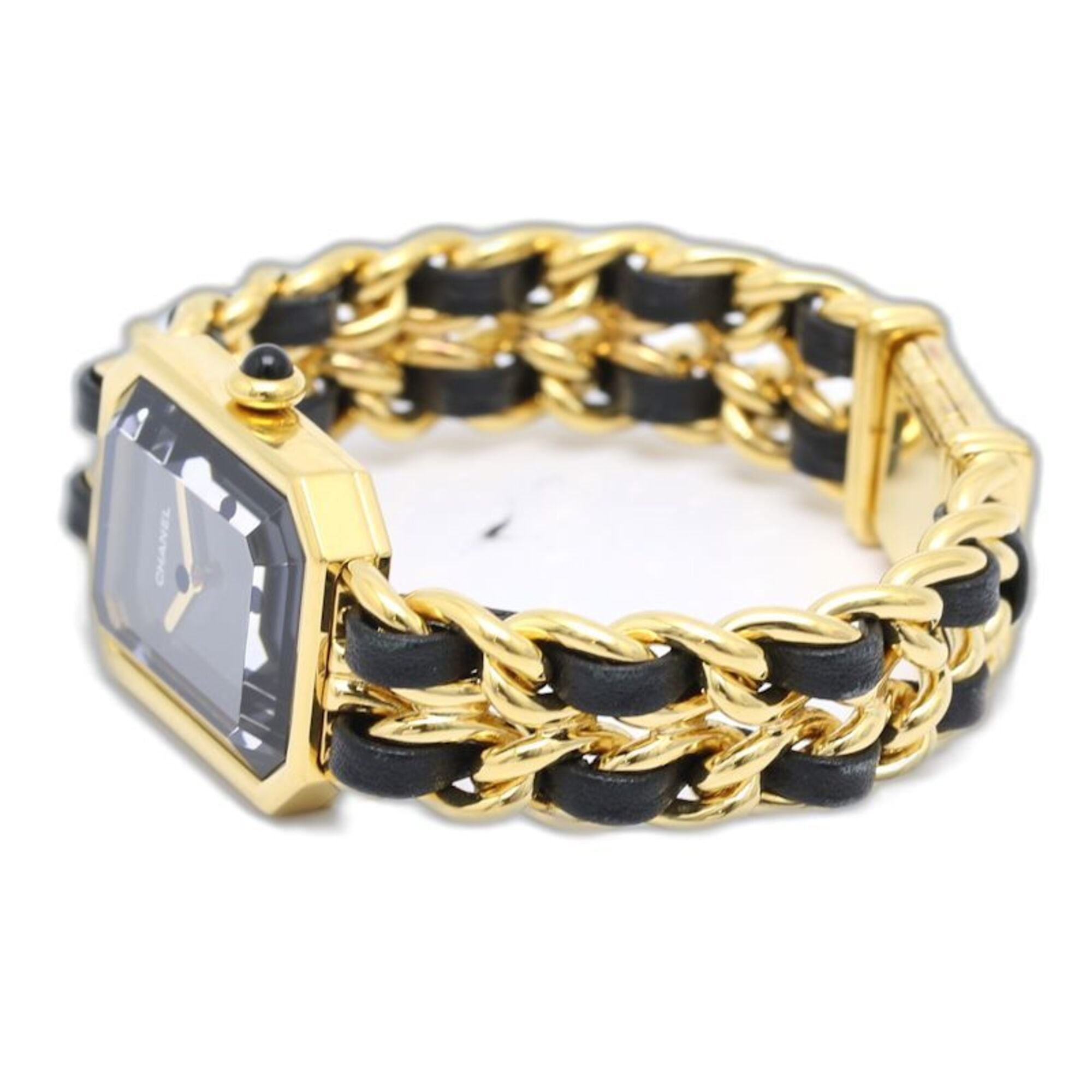 Chanel Premiere H0001 483011001 Black Dial 20mm Watch