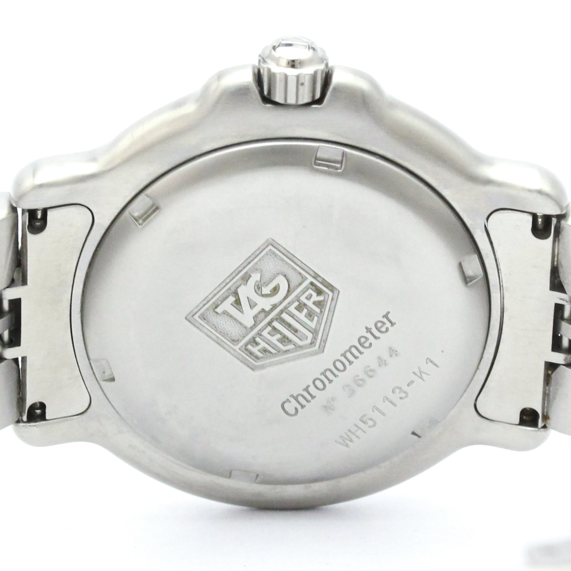 TAG HEUER 6000 Chronometer Steel Automatic Mens WH5113