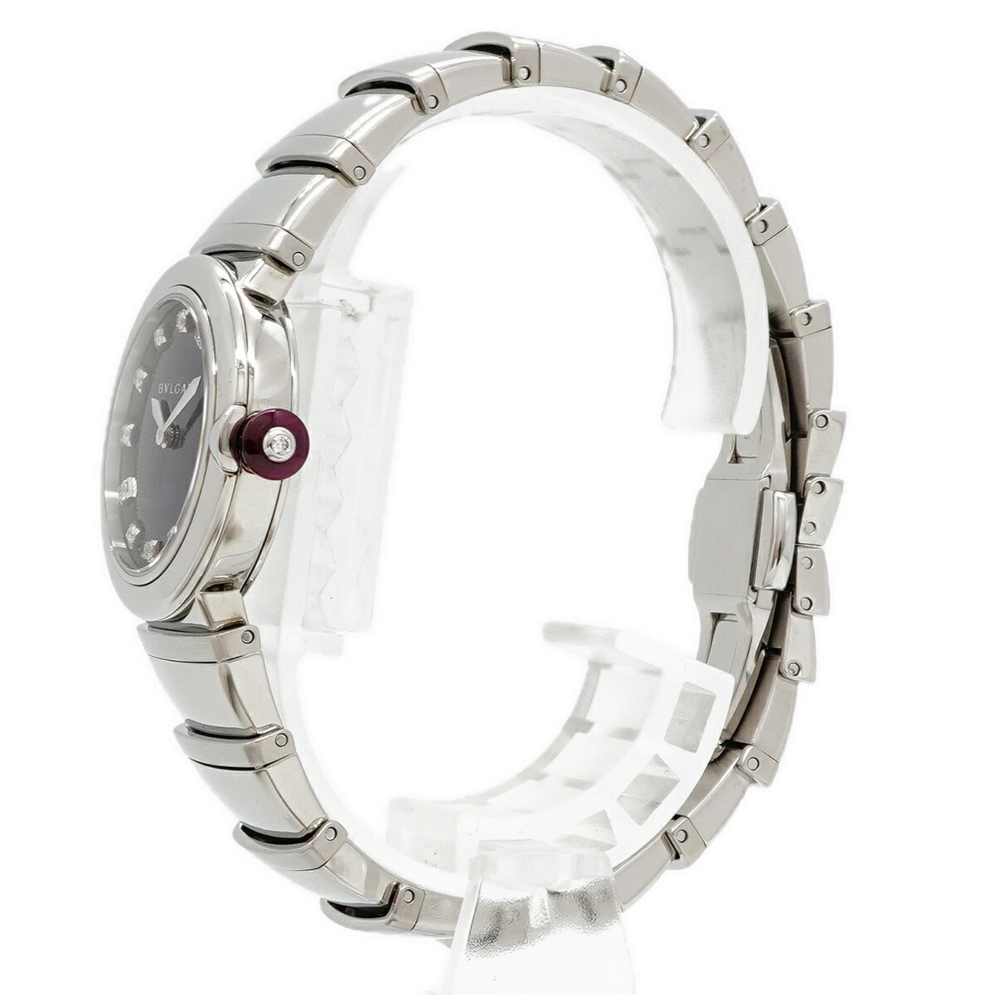 Bulgari Lucea Diamond LU28S Navy Dial Women's Watch
