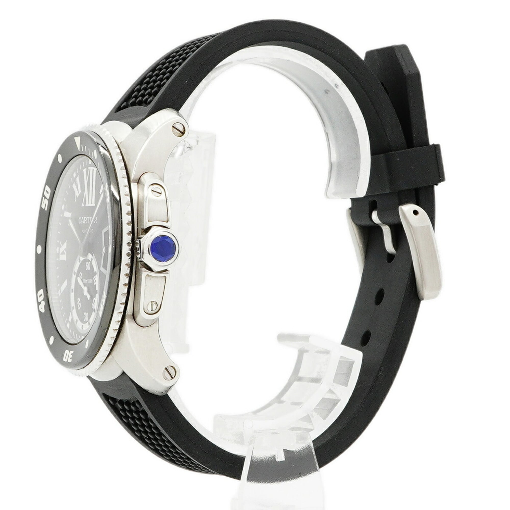 Cartier Calibre Diver 300M W7100056 Black Dial