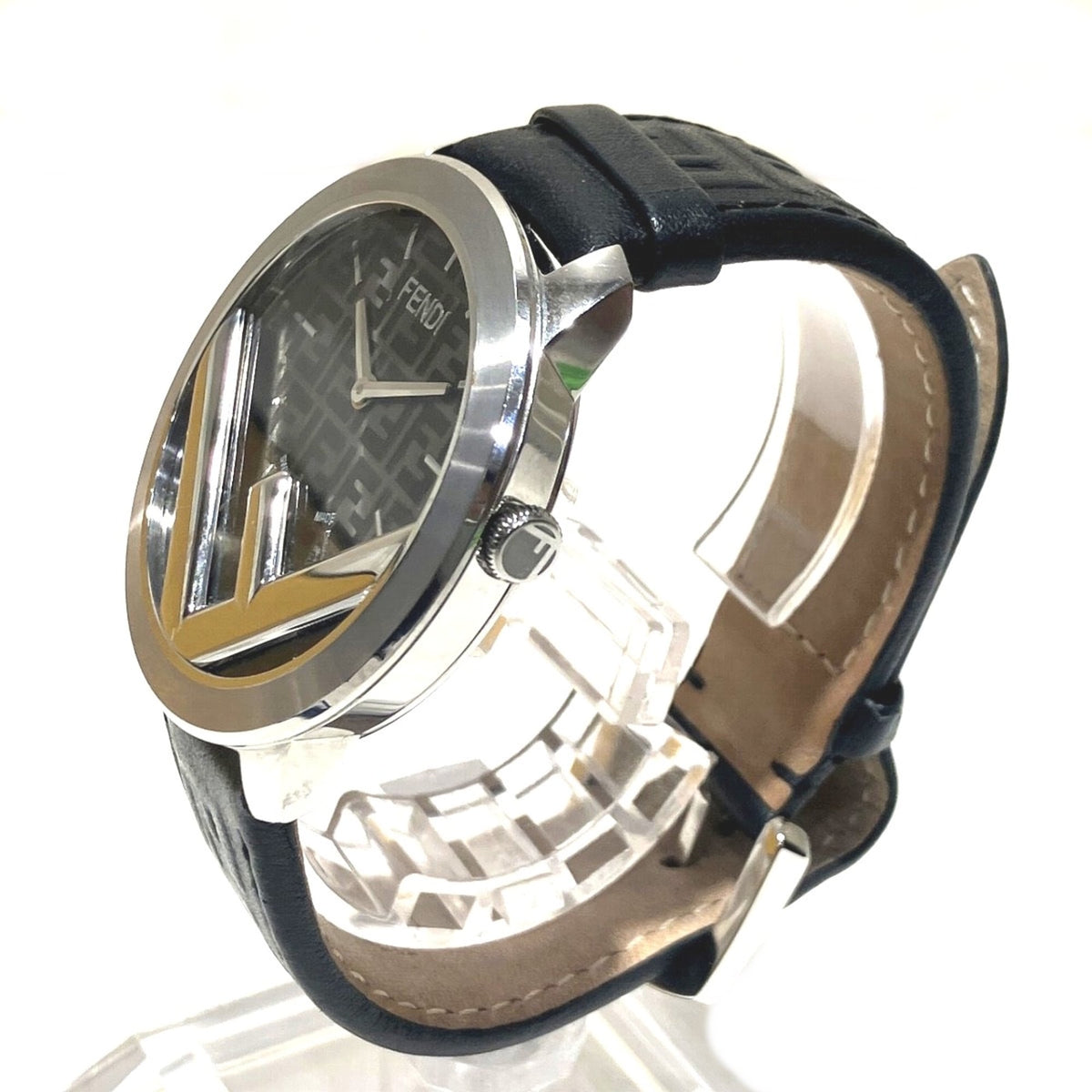 Fendi Runaway F 010-71000L-945 mit grauem Zifferblatt 40mm Uhr