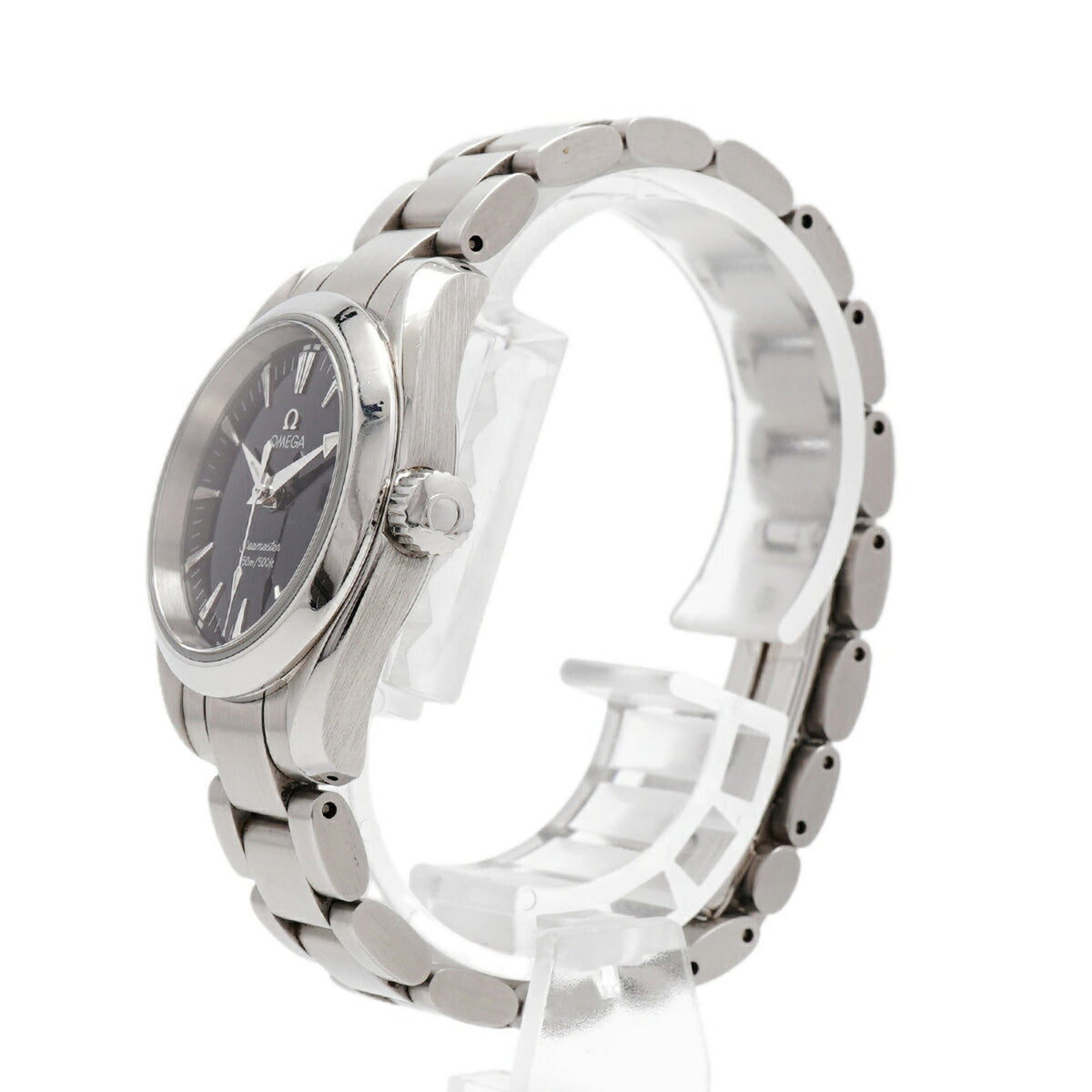 Omega Seamaster Aqua Terra 2577.5 horloge met zwarte wijzerplaat, 29 mm