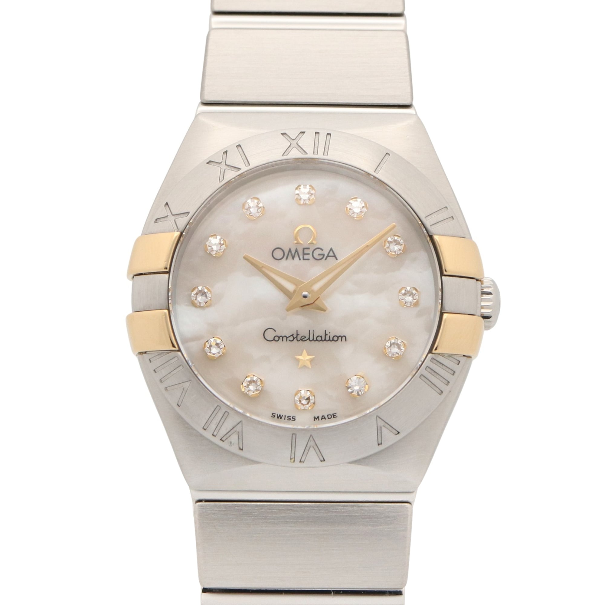 Omega Constellation 123.20.24.60.55.006 White Dial 24mm Watch