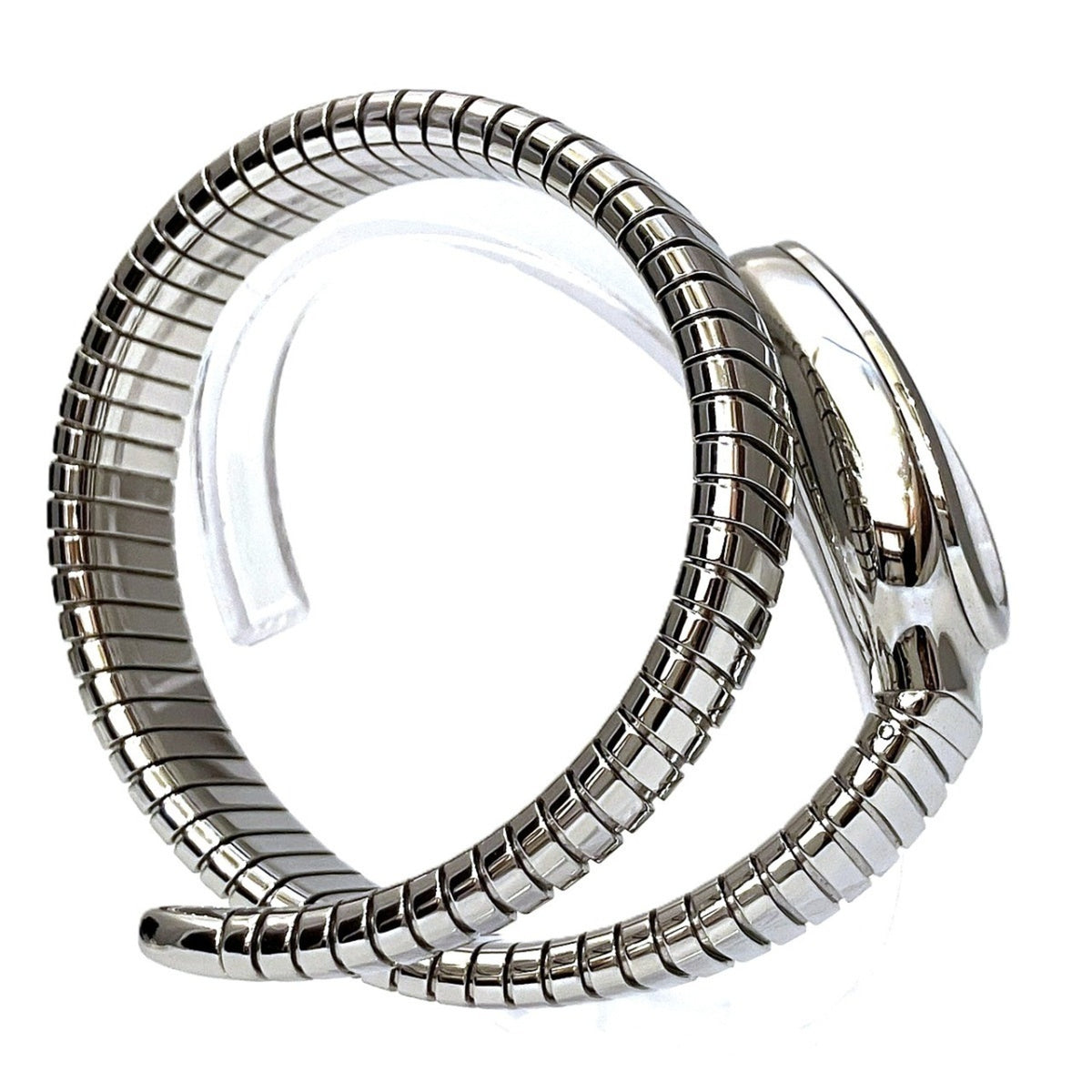 Bvlgari Bulgari Serpenti total weight 61.2g SP35S Silver Dial 22mm Watch