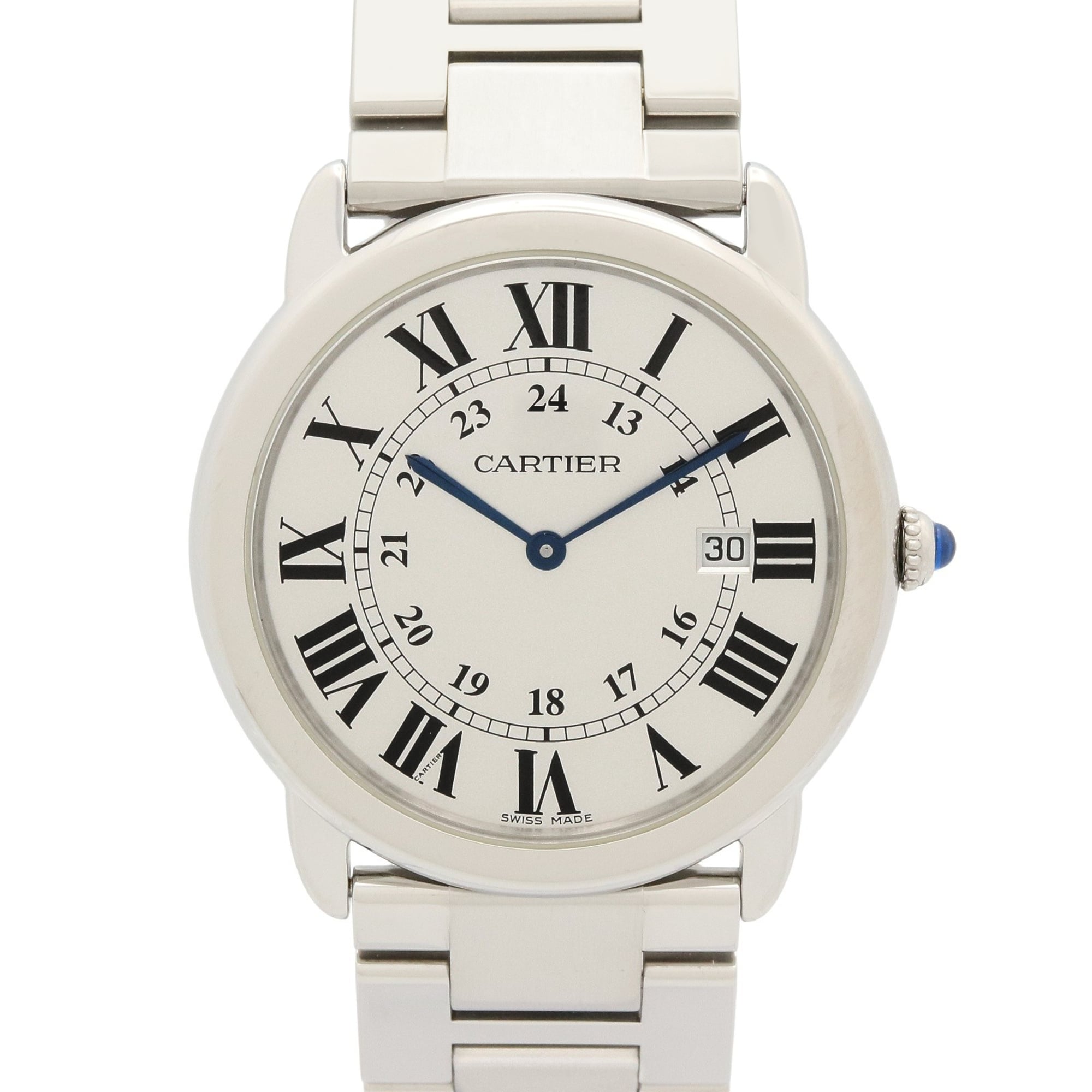 Cartier Ronde W6701005 Silver Dial Stainless steel 35mm Watch