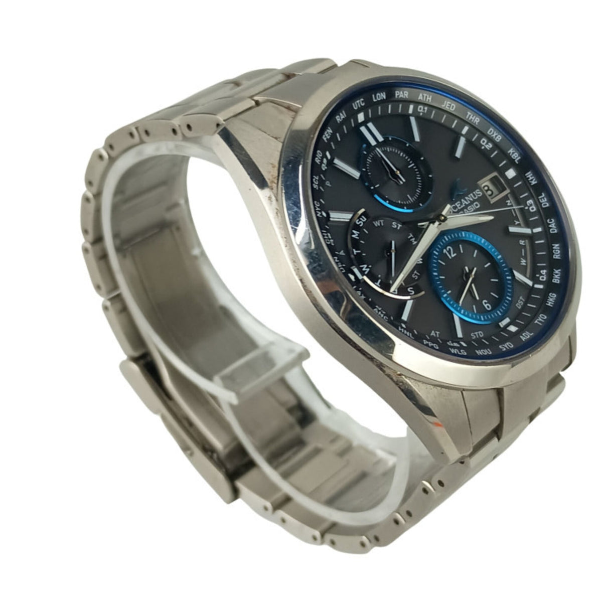 Montre Casio OCEANUS Classic Line OCW-T2600-1AJF Noir avec cadran de 42 mm