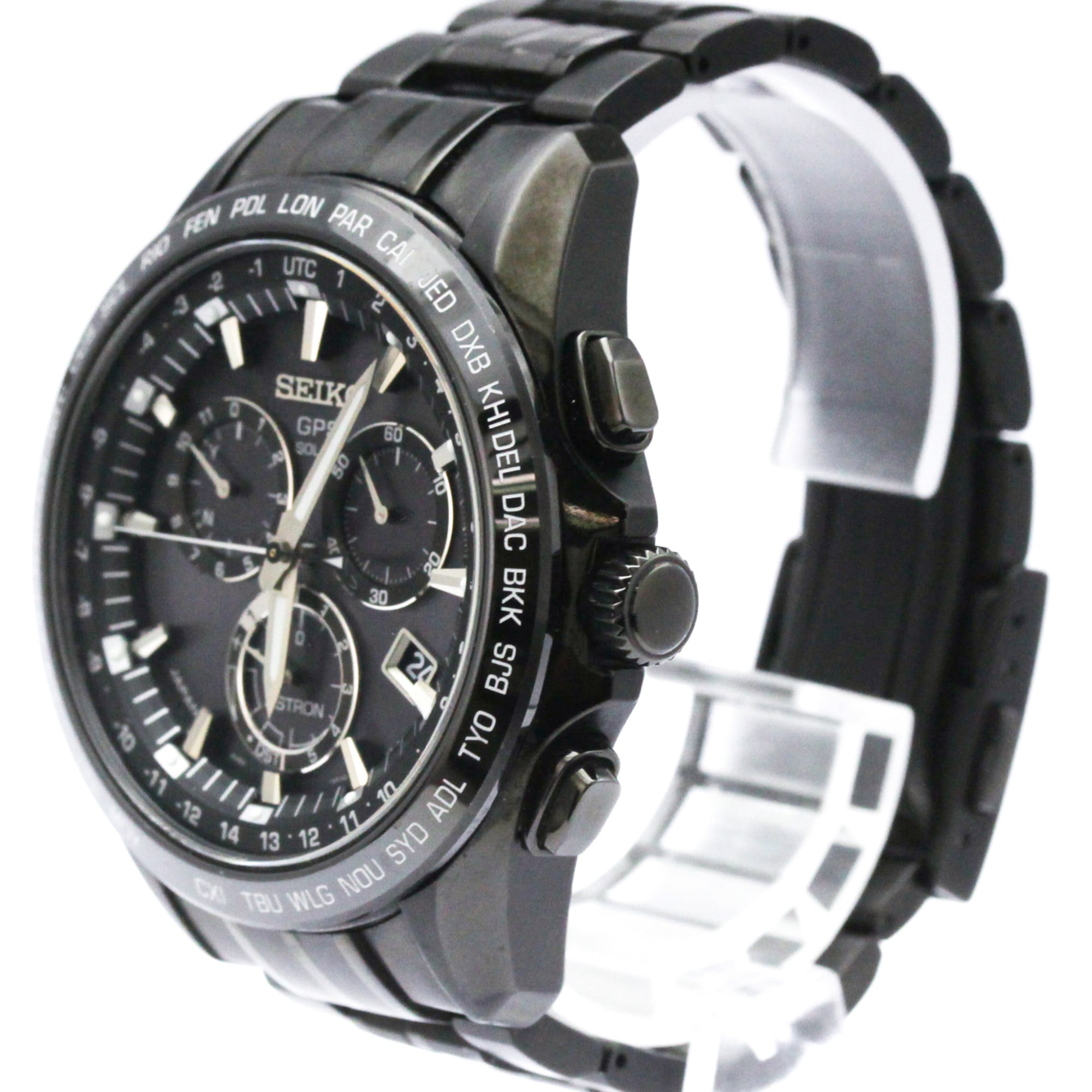 SEIKO Astron SBXB009 GPS Solar Mens Watch 8X82-0AB0