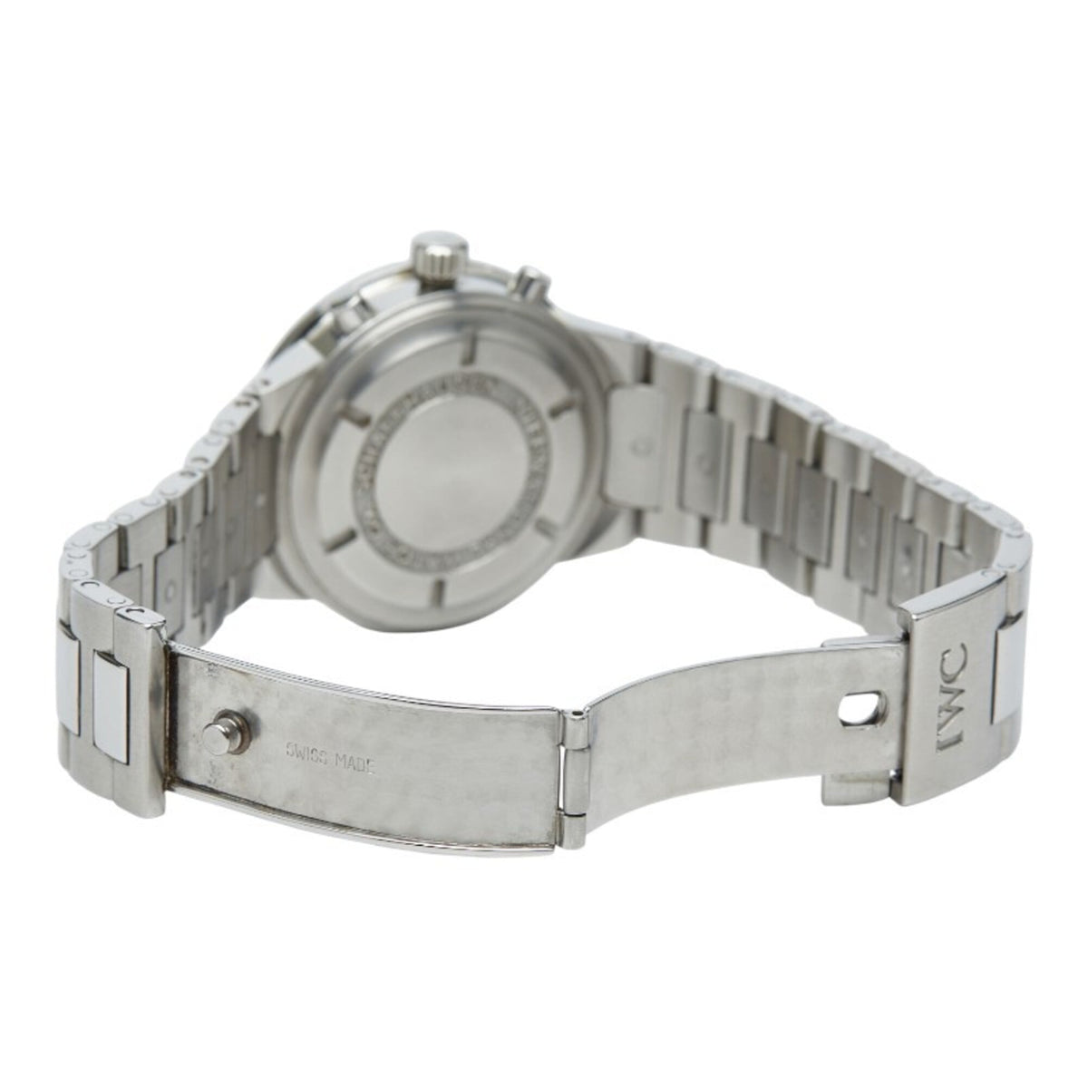 Montre IWC Schaffhausen GST IW372703, cadran argenté, 36 mm