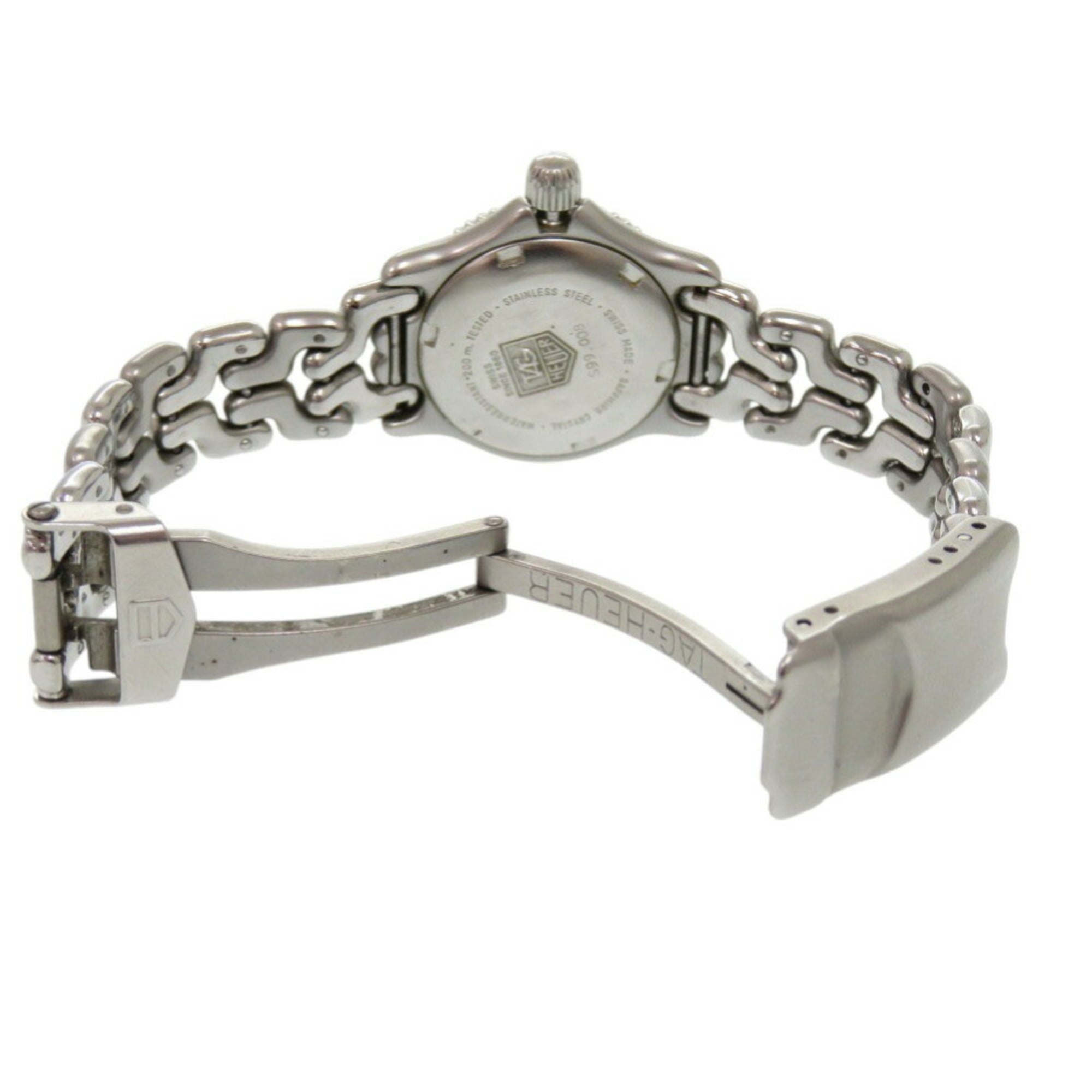 TAG Heuer Sel S99.008M Edelstahl-Quarzuhr Creme 1496TAG HEUER