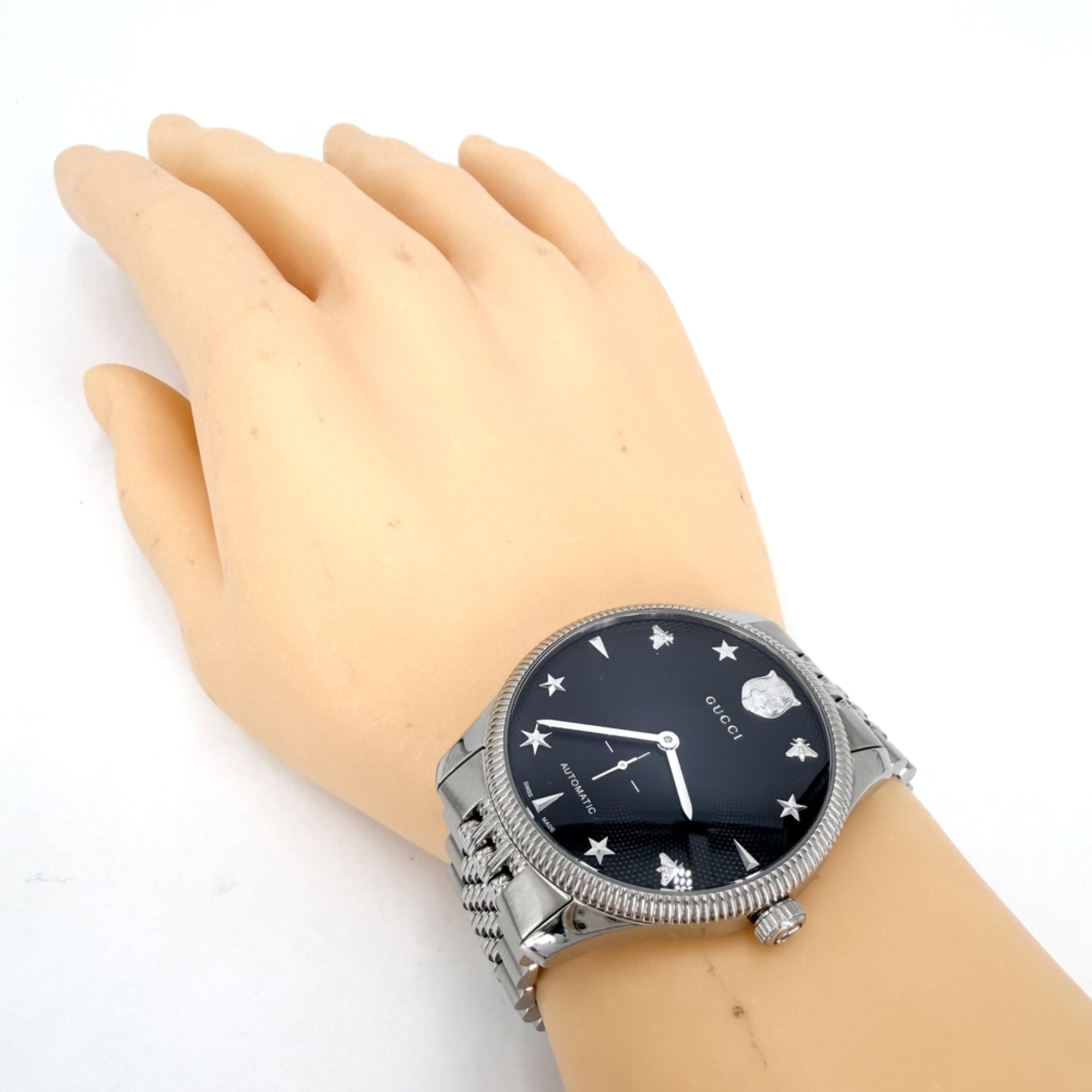 Gucci G-Timeless YA126353 Noir Cadran 40mm Montre